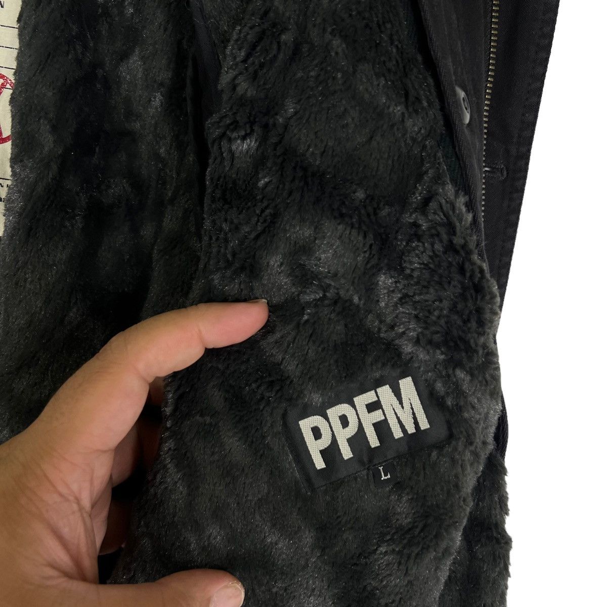 PPFM RARE BODAGE PARACHUTE BIKER JACKET PPFM JAPAN Size US L / EU 52-54 / 3 - 11 Thumbnail