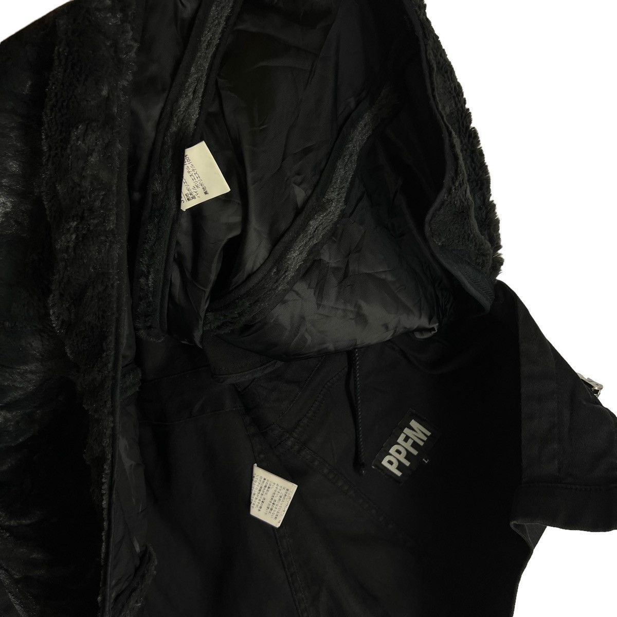 PPFM RARE BODAGE PARACHUTE BIKER JACKET PPFM JAPAN Size US L / EU 52-54 / 3 - 12 Thumbnail
