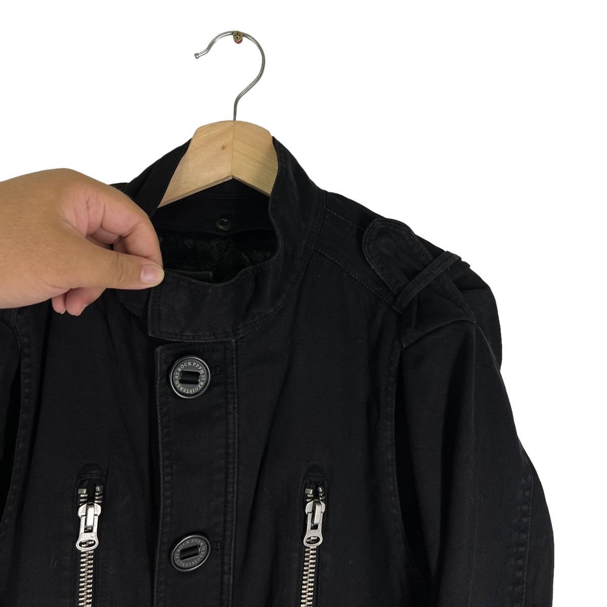 PPFM RARE BODAGE PARACHUTE BIKER JACKET PPFM JAPAN Size US L / EU 52-54 / 3 - 6 Thumbnail
