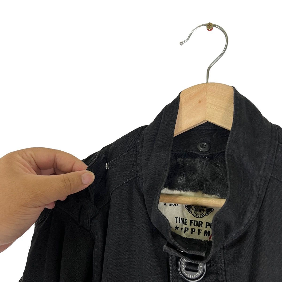 PPFM RARE BODAGE PARACHUTE BIKER JACKET PPFM JAPAN Size US L / EU 52-54 / 3 - 10 Thumbnail