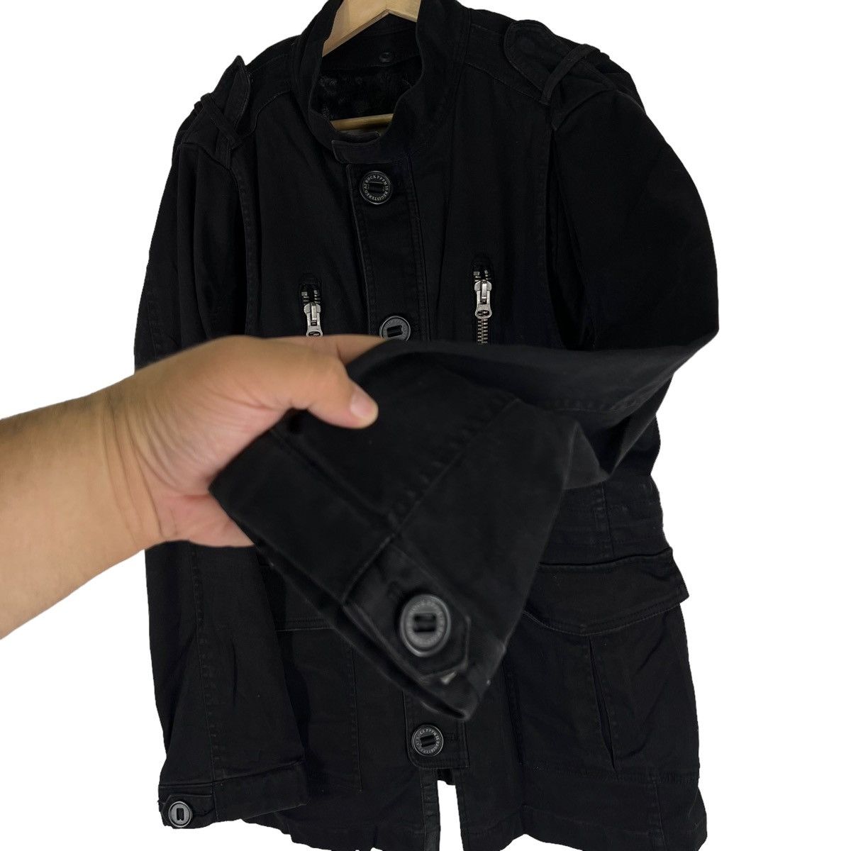 PPFM RARE BODAGE PARACHUTE BIKER JACKET PPFM JAPAN Size US L / EU 52-54 / 3 - 7 Thumbnail