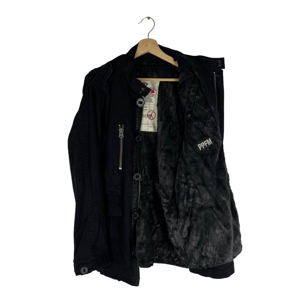 PPFM RARE BODAGE PARACHUTE BIKER JACKET PPFM JAPAN Size US L / EU 52-54 / 3 - 9 Thumbnail