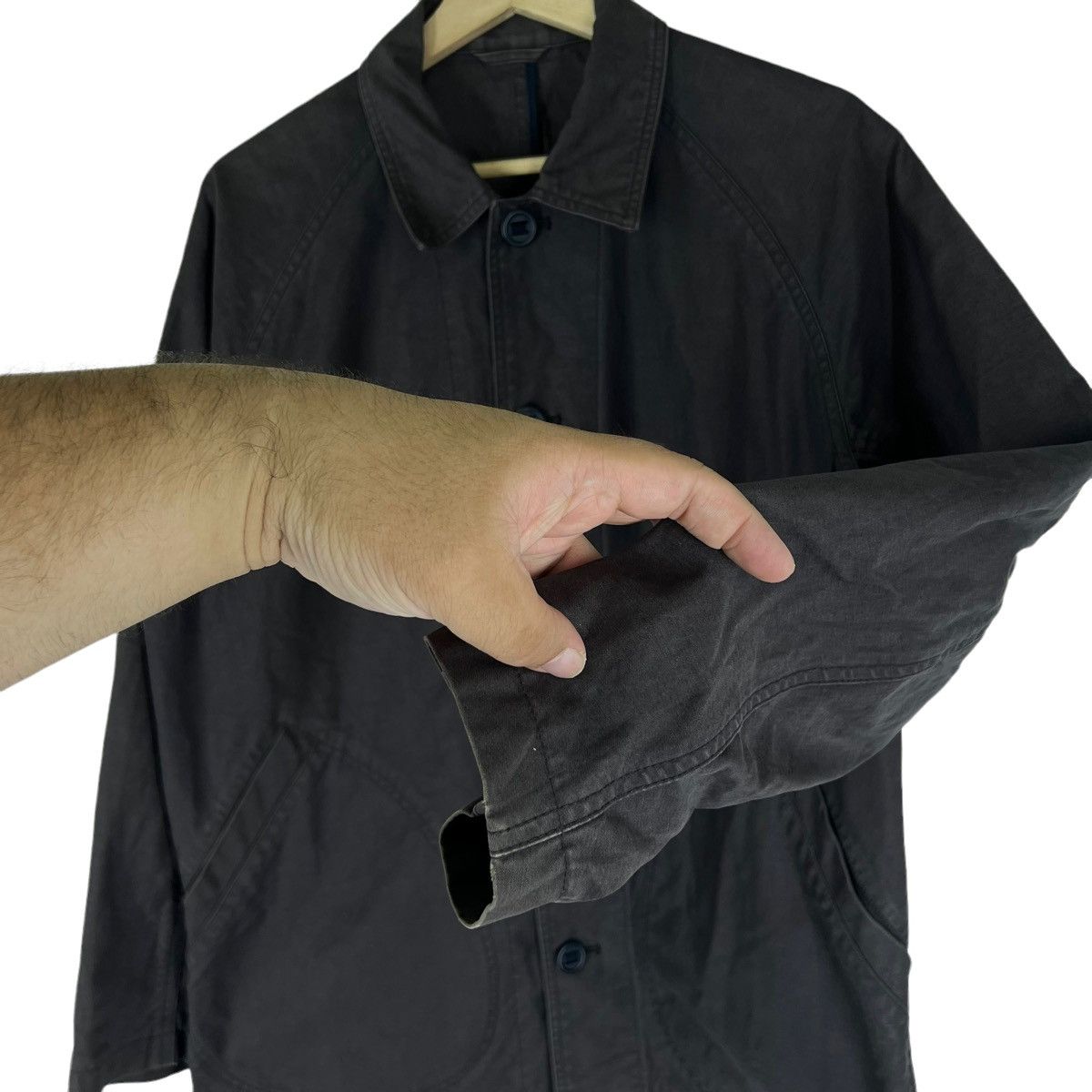 Japanese Brand VINTAGE CHORE JACKET SHIPS JAPAN ISSEY MIYAKE STYLE DESIGN Size US M / EU 48-50 / 2 - 6 Thumbnail