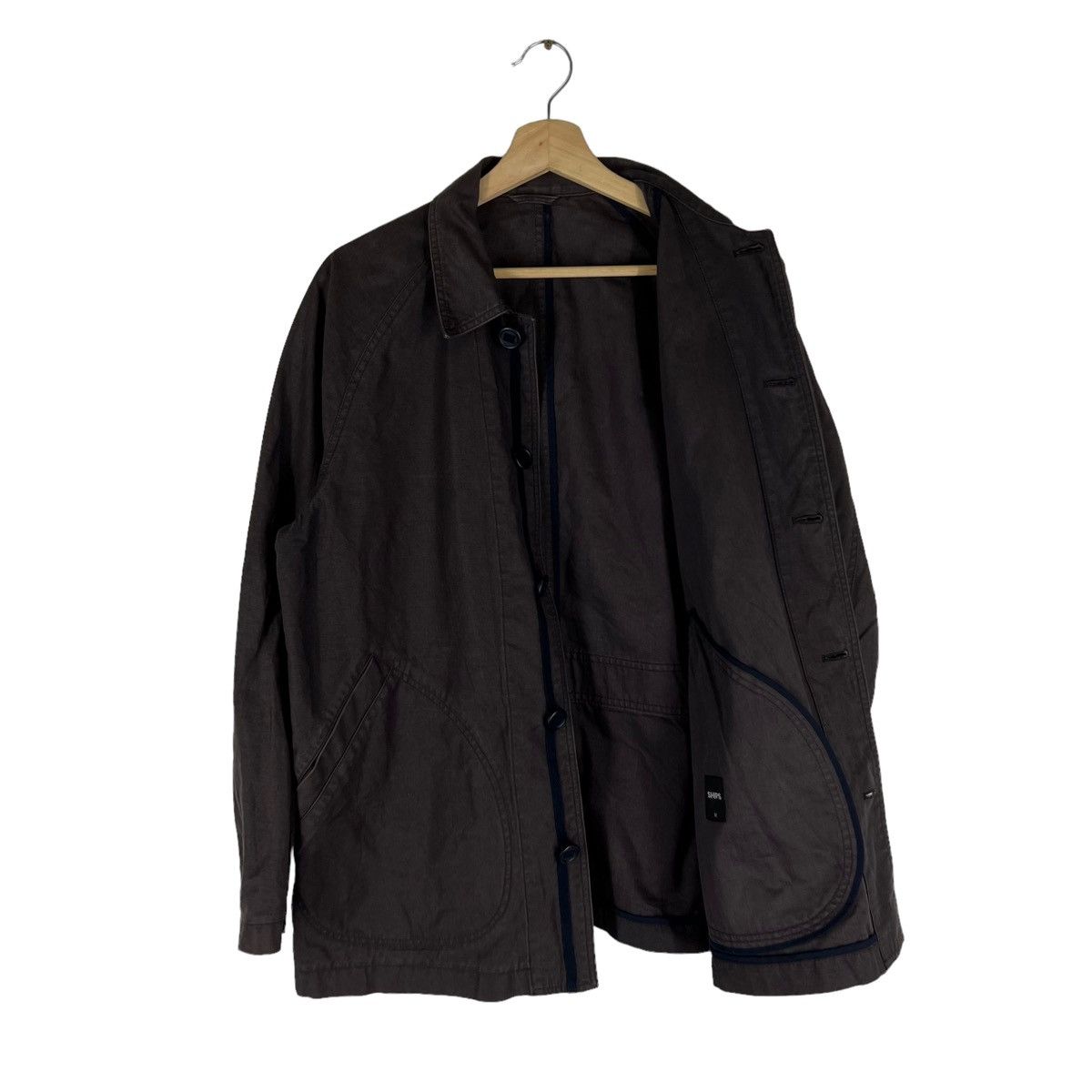Japanese Brand VINTAGE CHORE JACKET SHIPS JAPAN ISSEY MIYAKE STYLE DESIGN Size US M / EU 48-50 / 2 - 8 Thumbnail