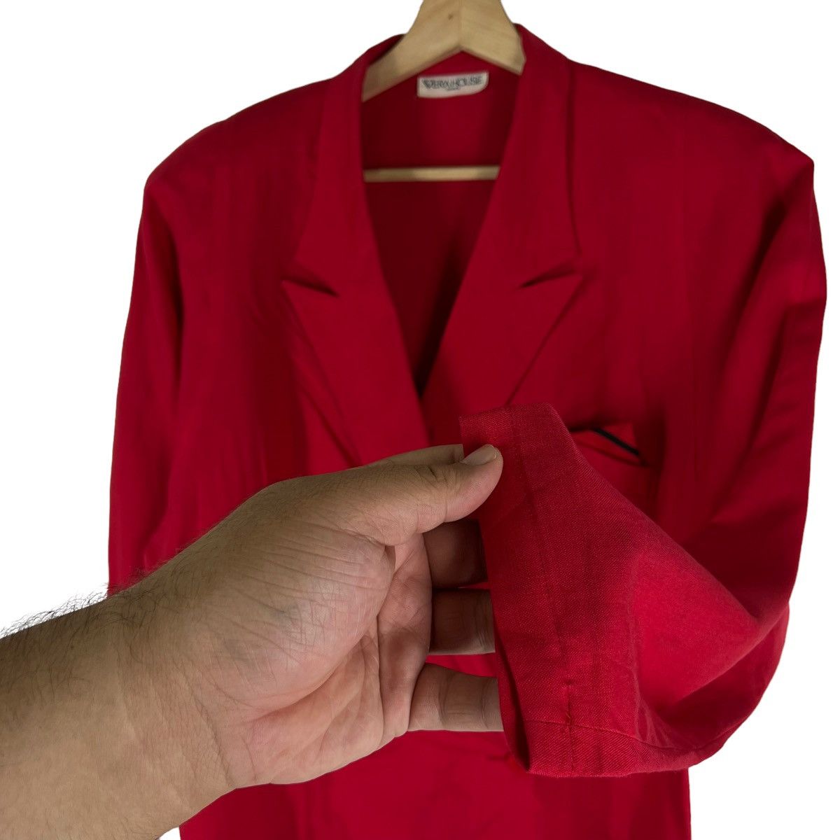 Japanese Brand VINTAGE DOUBLE BREAST JACKET VERA HOUSE JAPAN Size US M / EU 48-50 / 2 - 6 Thumbnail