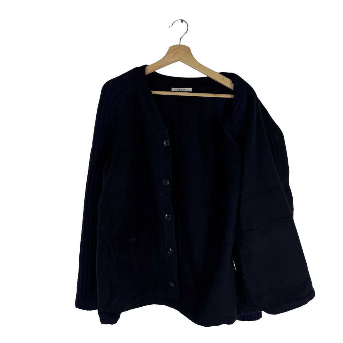 Japanese Brand VINTAGE LIGHT CARDIGAN PAR ICO HOMME INSPIRED ISSEY MIYAKE Size US M / EU 48-50 / 2 - 9 Thumbnail