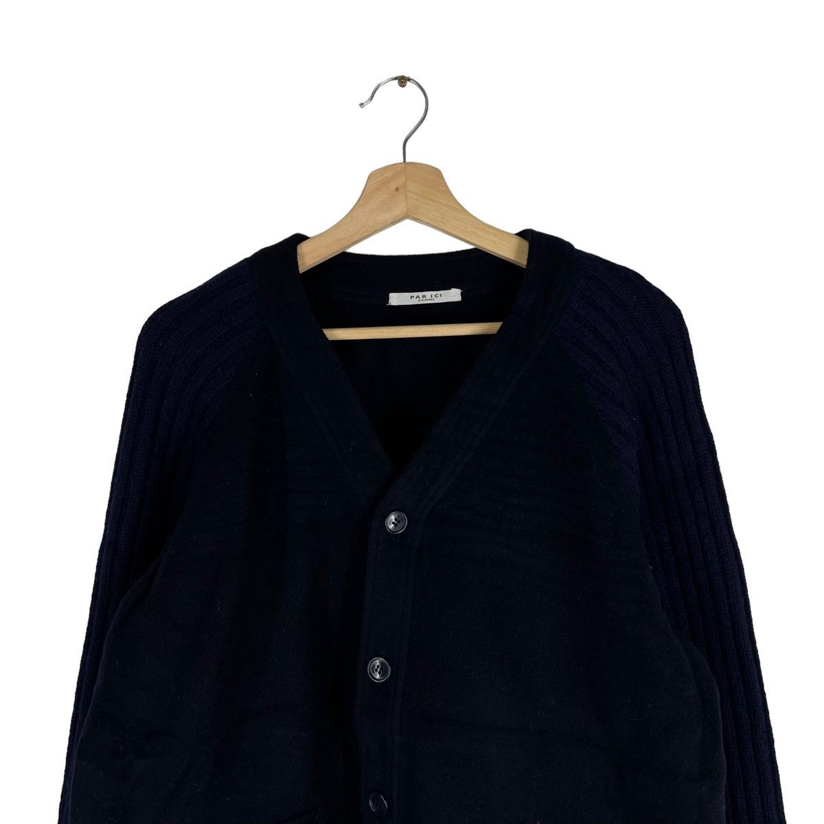Japanese Brand VINTAGE LIGHT CARDIGAN PAR ICO HOMME INSPIRED ISSEY MIYAKE Size US M / EU 48-50 / 2 - 2 Thumbnail