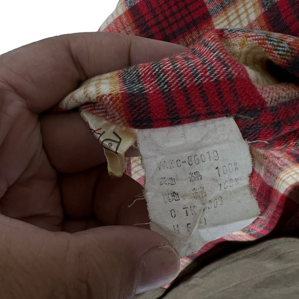 Japanese Brand VINTAGE CHORE JACKET CARGO POCKET SCENE JAPAN TARTAN LINING Size US M / EU 48-50 / 2 - 11 Thumbnail