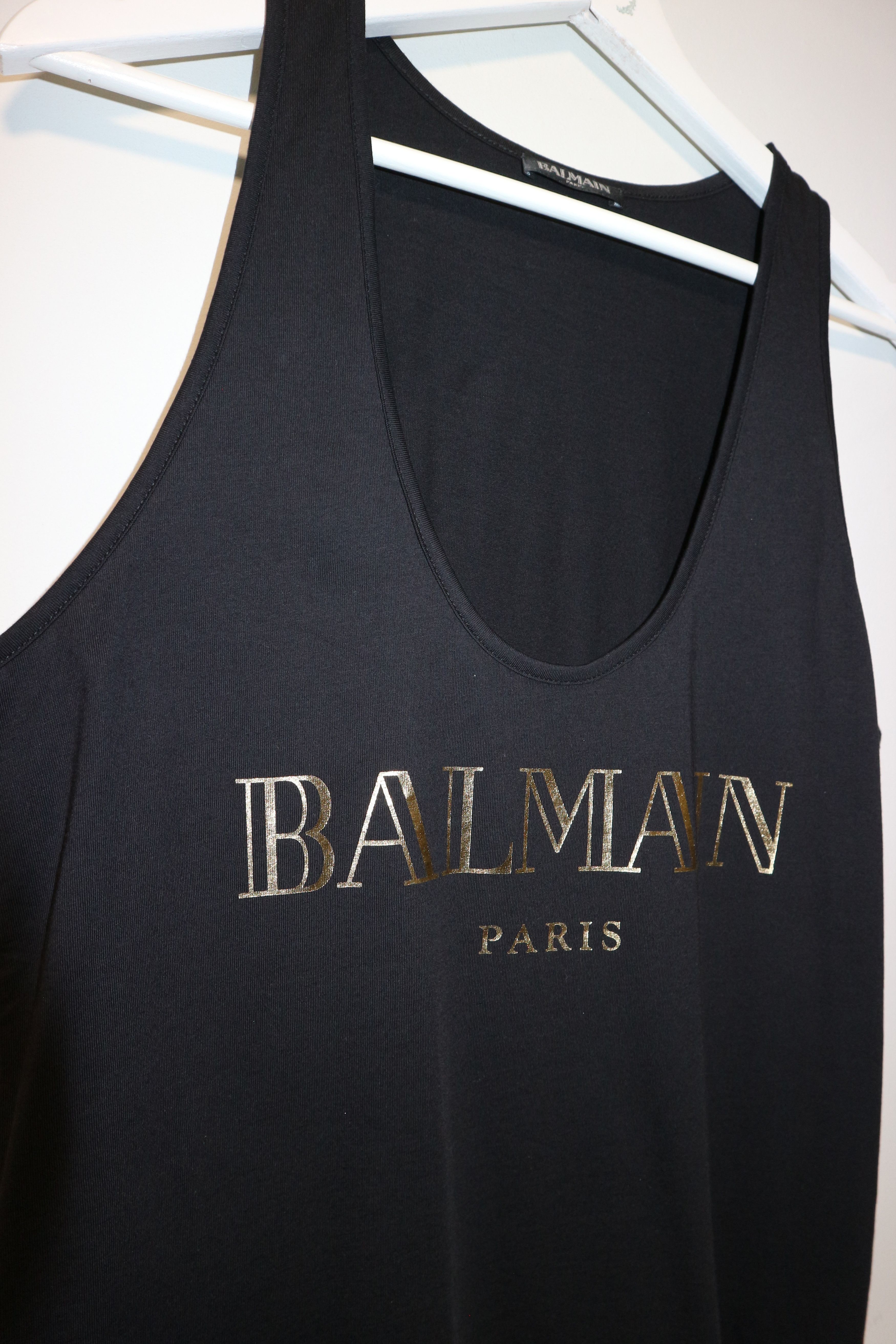 Balmain Logo print tanktop Size S / US 4 / IT 40 - 4 Thumbnail