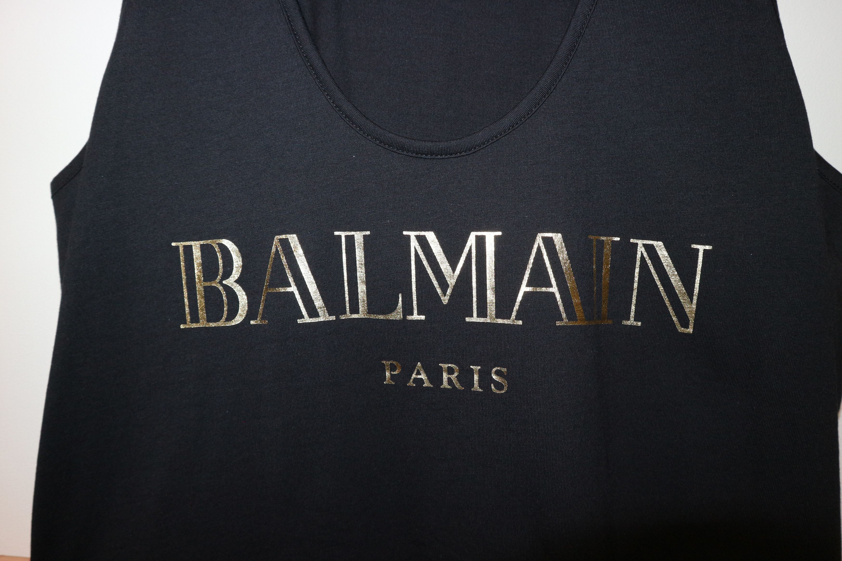 Balmain Logo print tanktop Size S / US 4 / IT 40 - 3 Thumbnail