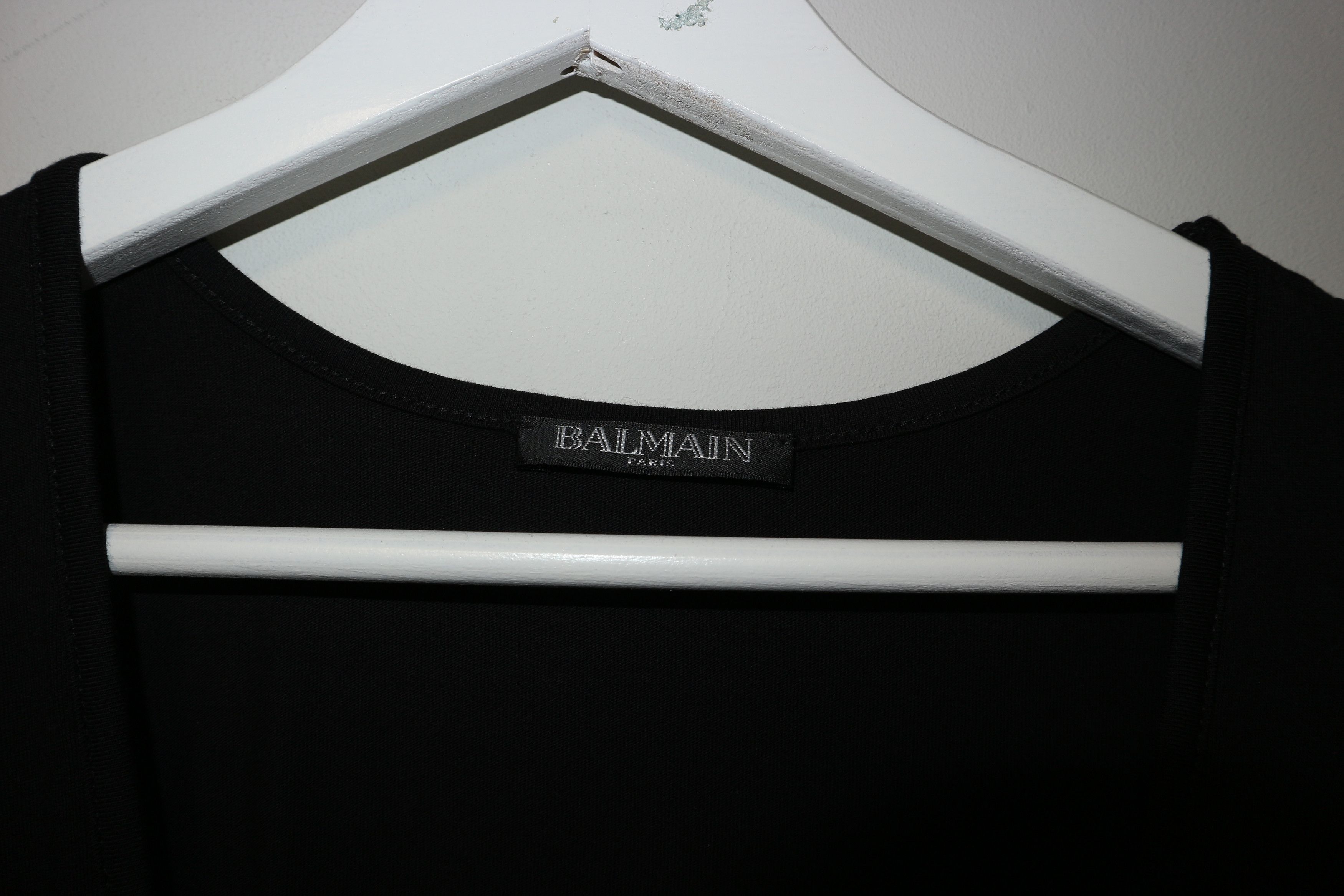Balmain Logo print tanktop Size S / US 4 / IT 40 - 2 Thumbnail