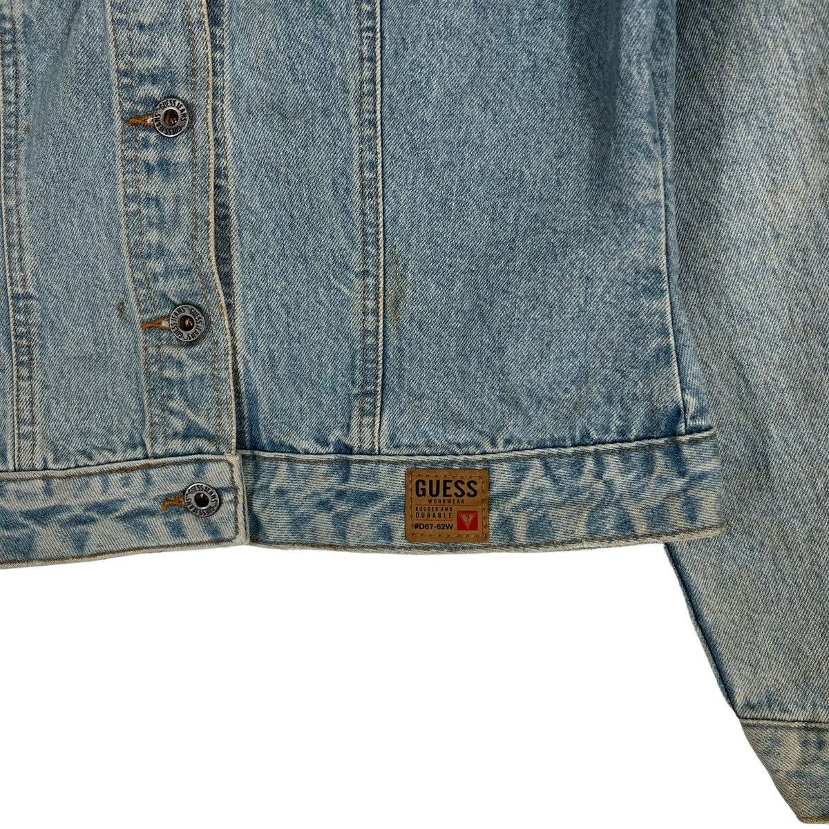 Japanese Brand VINTAGE TRUCKER DENIM JACKET GUESS Size US M / EU 48-50 / 2 - 7 Thumbnail