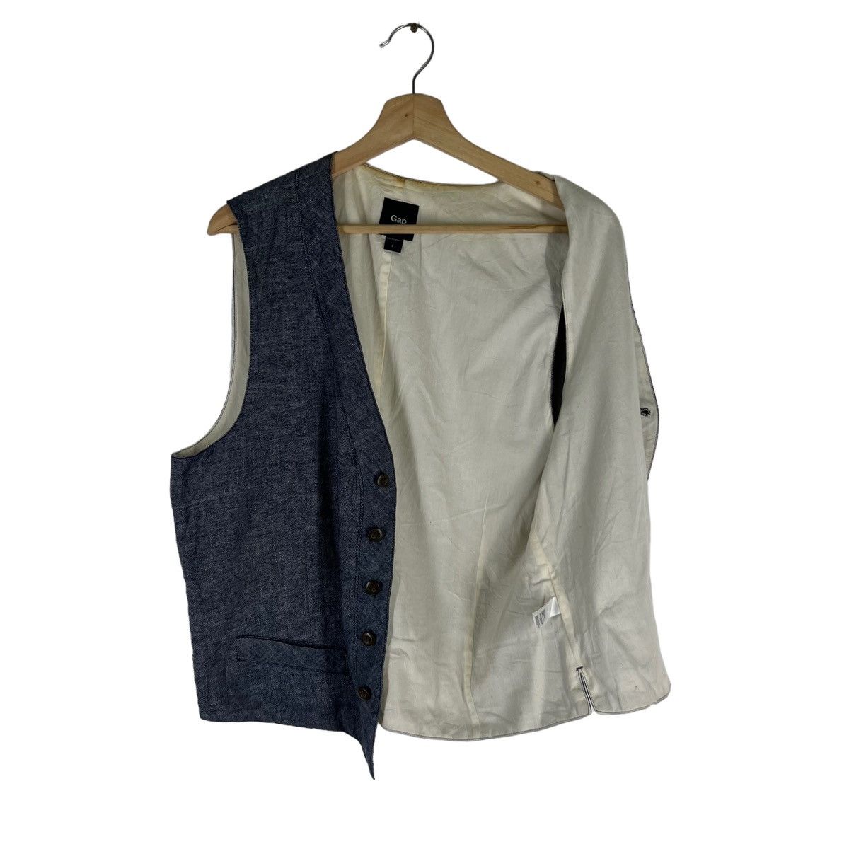 Japanese Brand VINTAGE WAIST COATS VEST GAP JAPAN MADE WORKERS WEAR Size US L / EU 52-54 / 3 - 7 Thumbnail