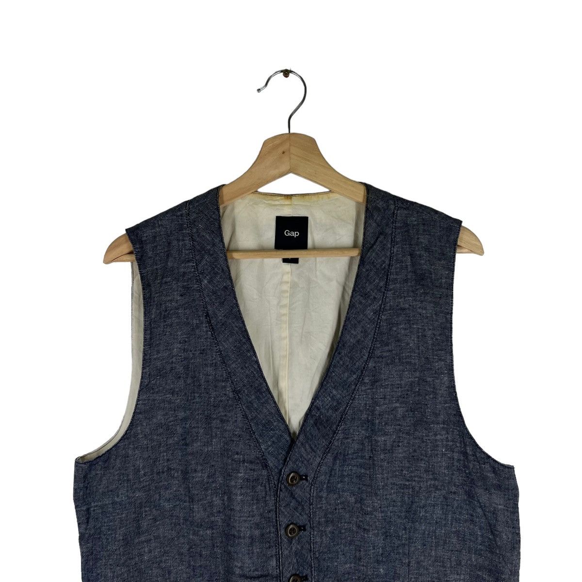 Japanese Brand VINTAGE WAIST COATS VEST GAP JAPAN MADE WORKERS WEAR Size US L / EU 52-54 / 3 - 3 Thumbnail