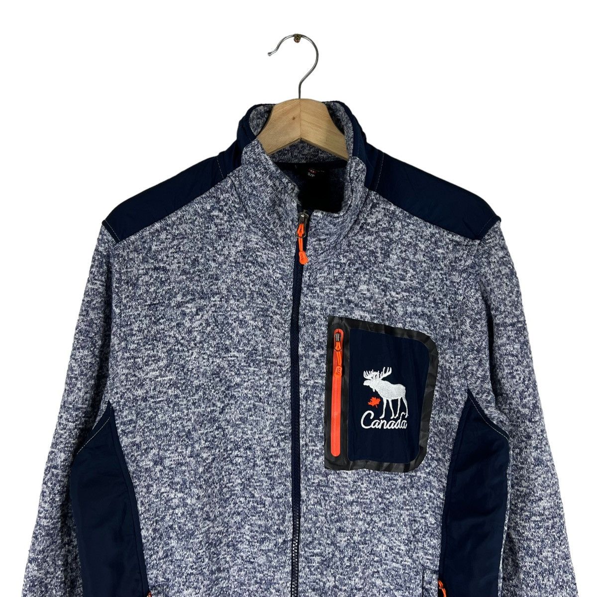 Japanese Brand RARE FLEECE SHERPA DIP PILE SONICE CANADA Size US S / EU 44-46 / 1 - 3 Thumbnail