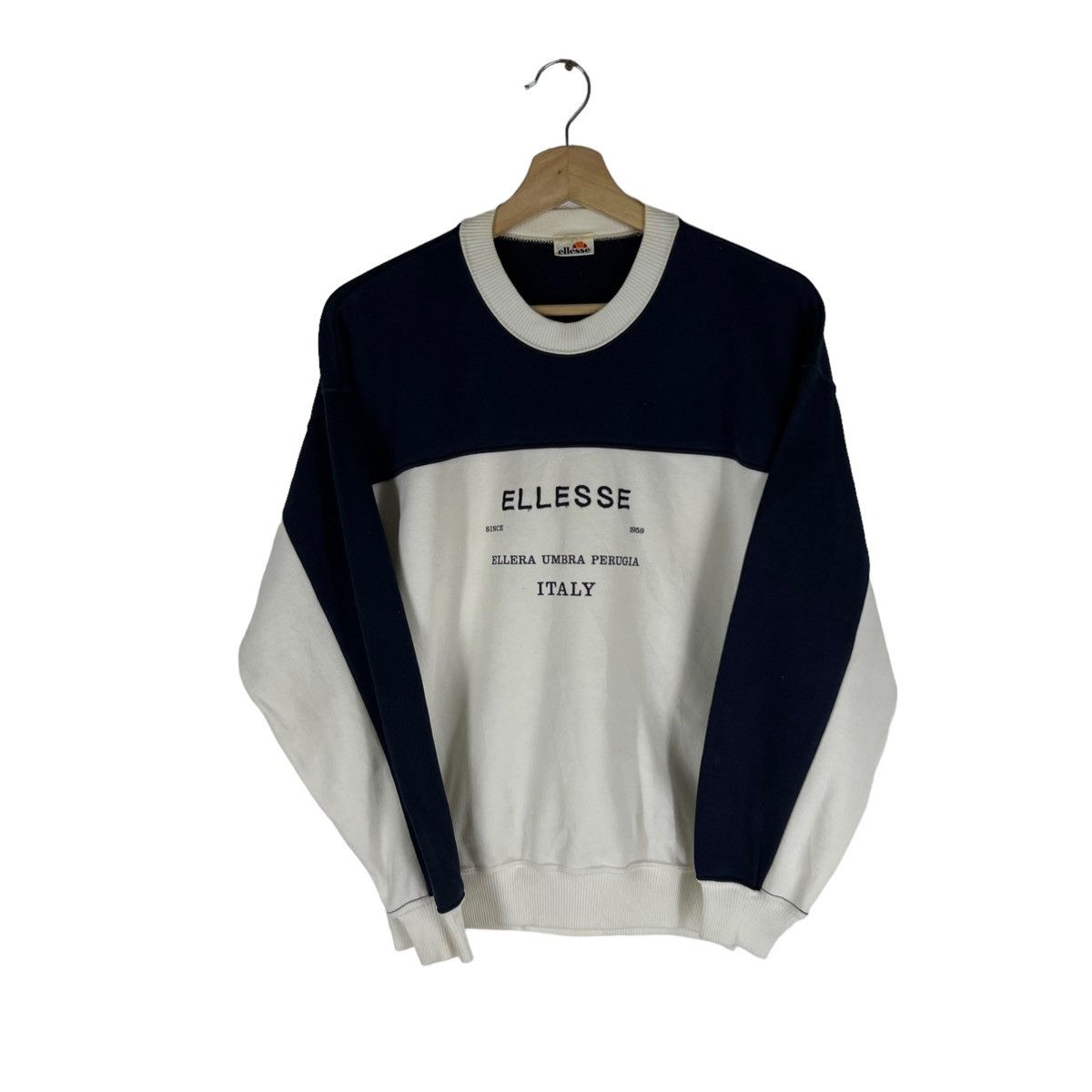 Japanese Brand VINTAGE SWEATSHIRT CREWNECK ELLESSE JAPAN MADE BIG LOGO Size US S / EU 44-46 / 1 - 1 Thumbnail