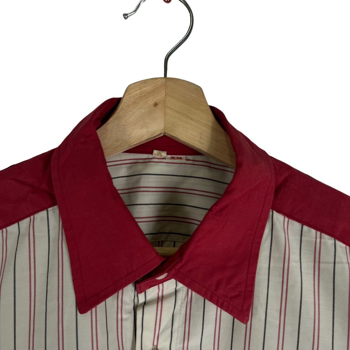 Japanese Brand VINTAGE WORKERS WEAR JACKET ENEOS BIG LOGO STRIPED DESIGN Size US L / EU 52-54 / 3 - 5 Thumbnail