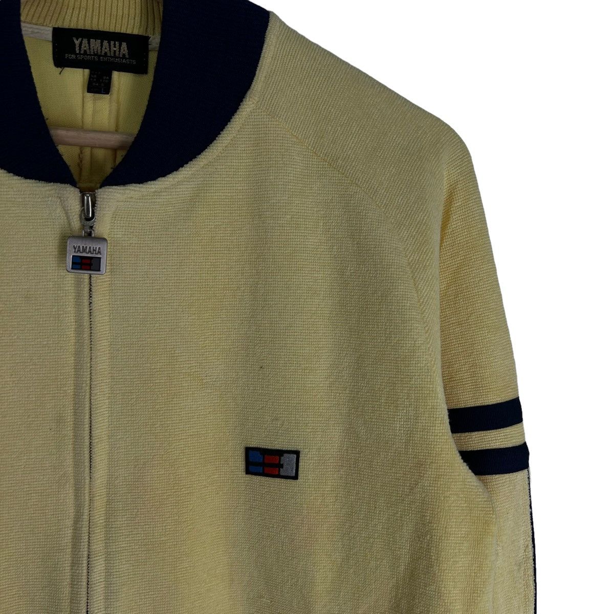 Vintage × Yamaha VINTAGE YAMAHA ZIPPER JACKET RARE COLOUR Size US L / EU 52-54 / 3 - 4 Thumbnail