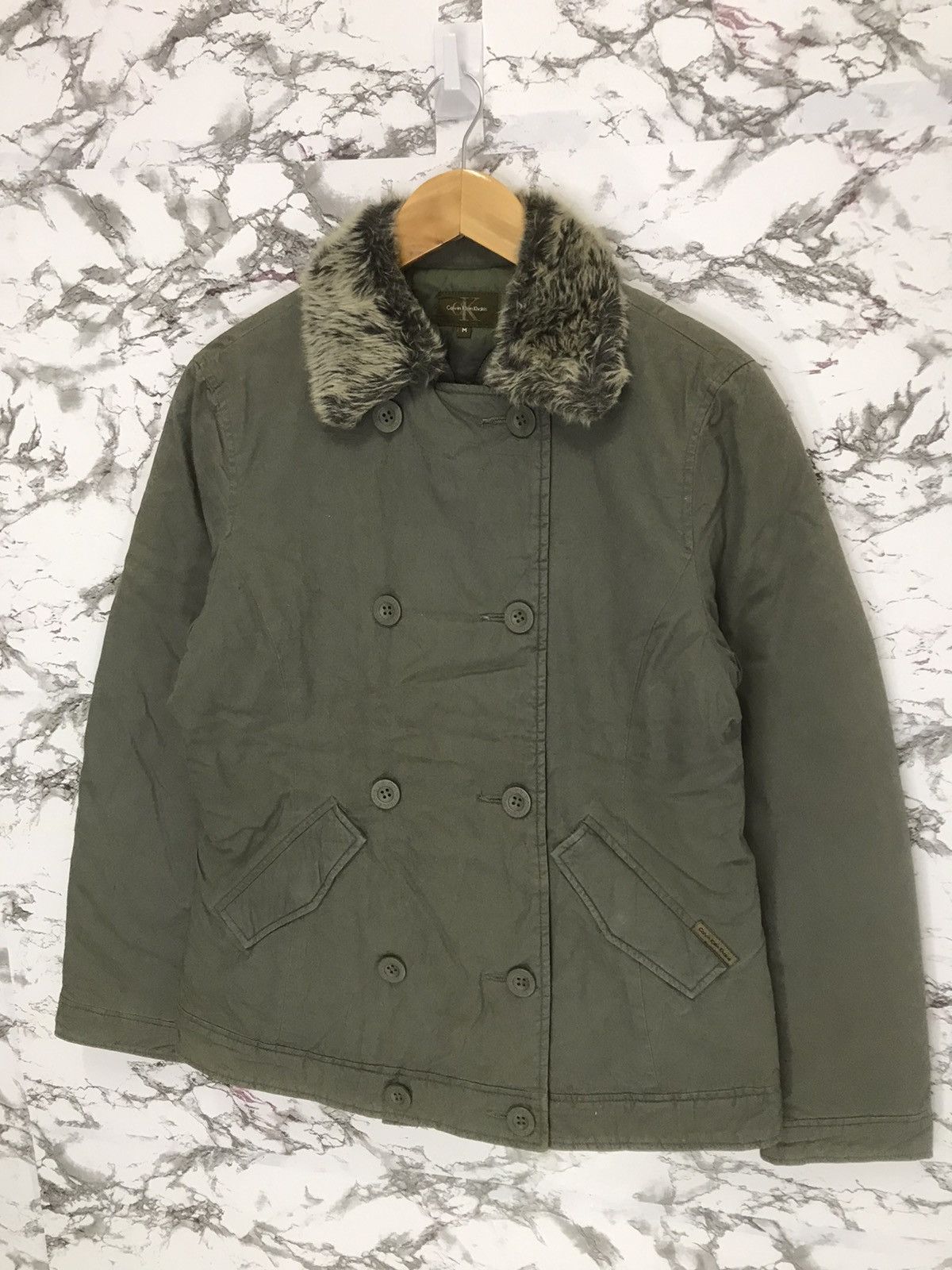 Calvin Klein × Calvin Klein 205W39NYC × Designer Calvin Klein Fur Jacket Size US M / EU 48-50 / 2 - 4 Thumbnail