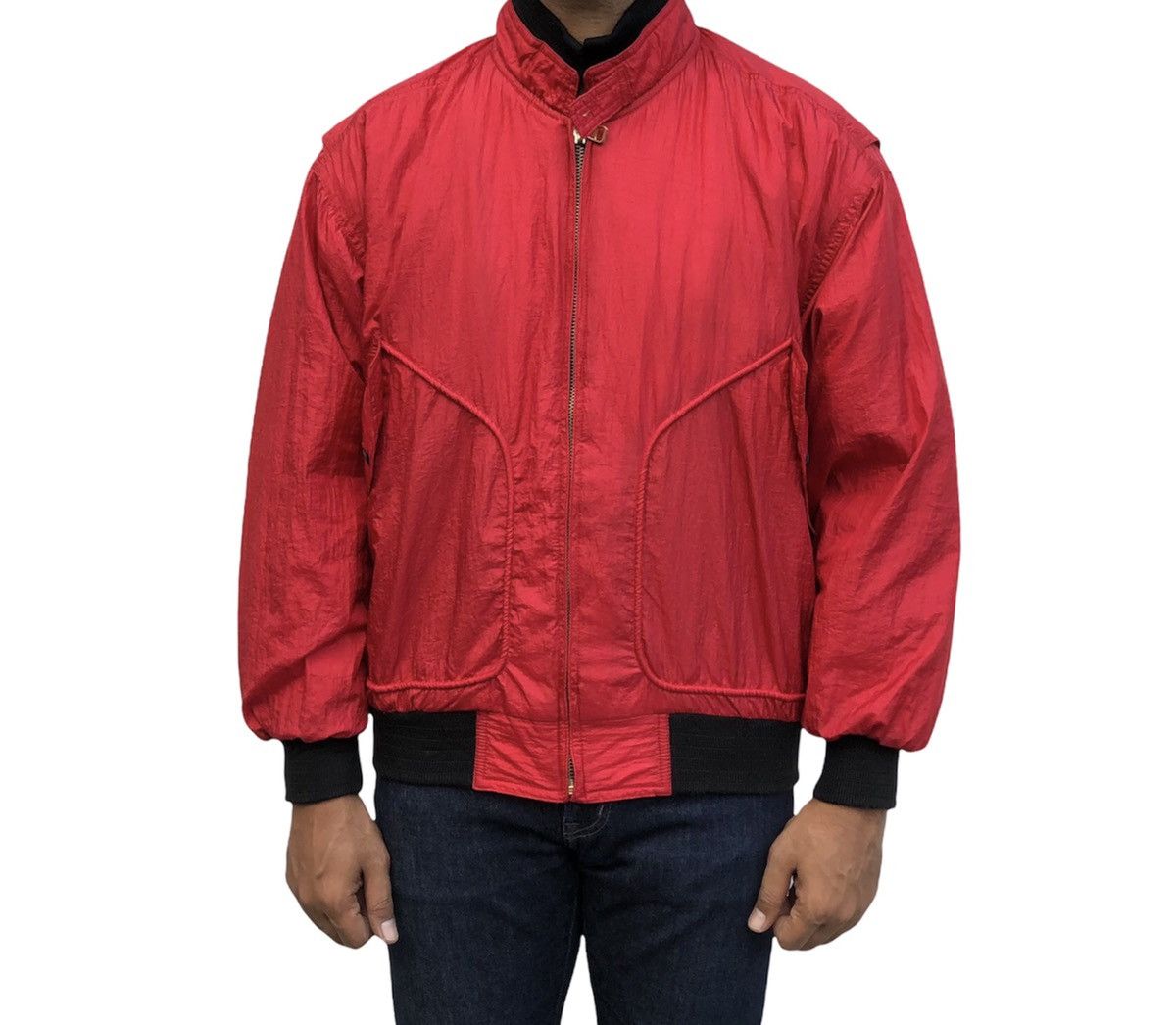 Vintage Vintage 90s Journey Fresh Mountain Air Bomber jacket Size US M / EU 48-50 / 2 - 1 Thumbnail