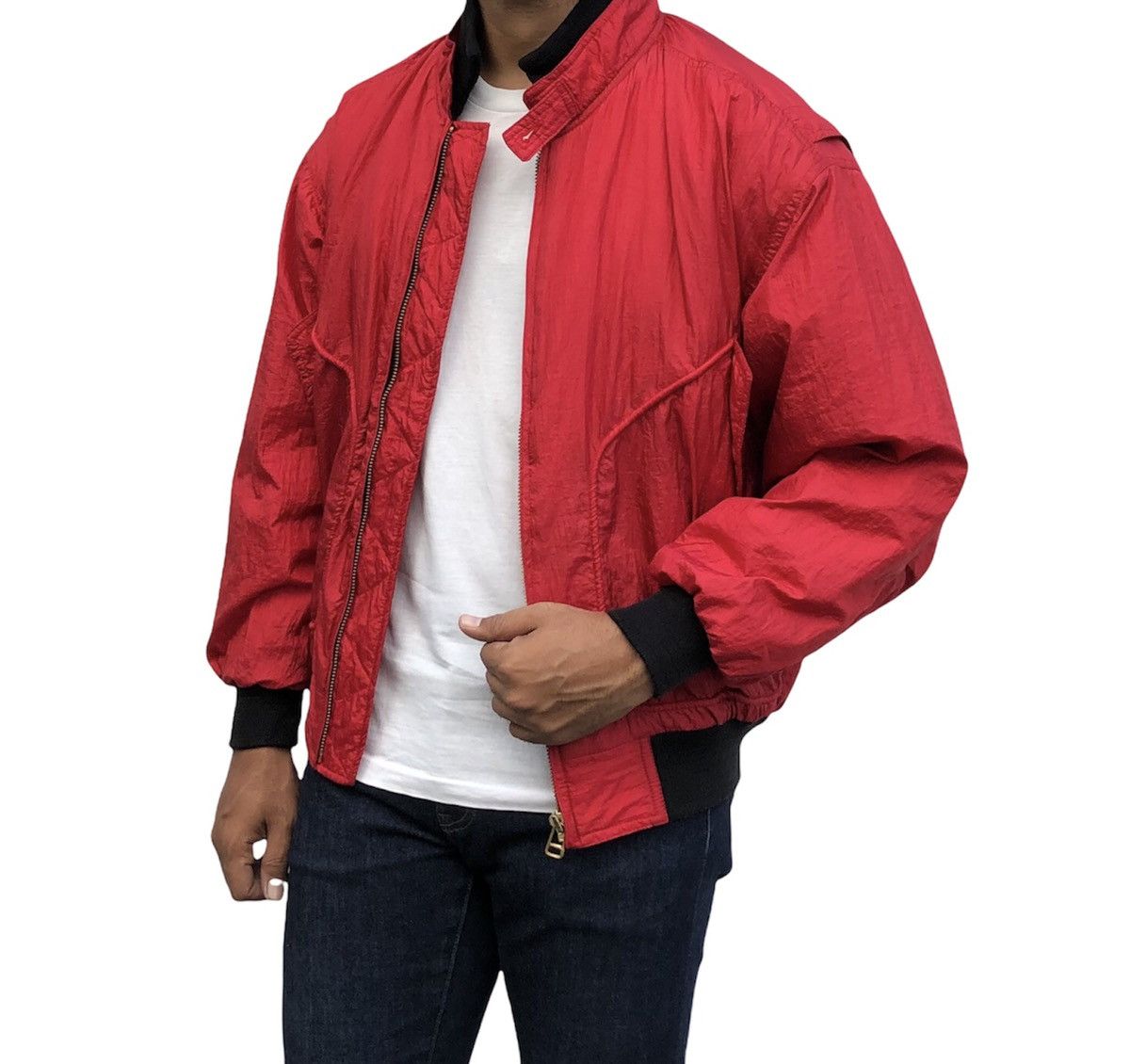 Vintage Vintage 90s Journey Fresh Mountain Air Bomber jacket Size US M / EU 48-50 / 2 - 4 Thumbnail