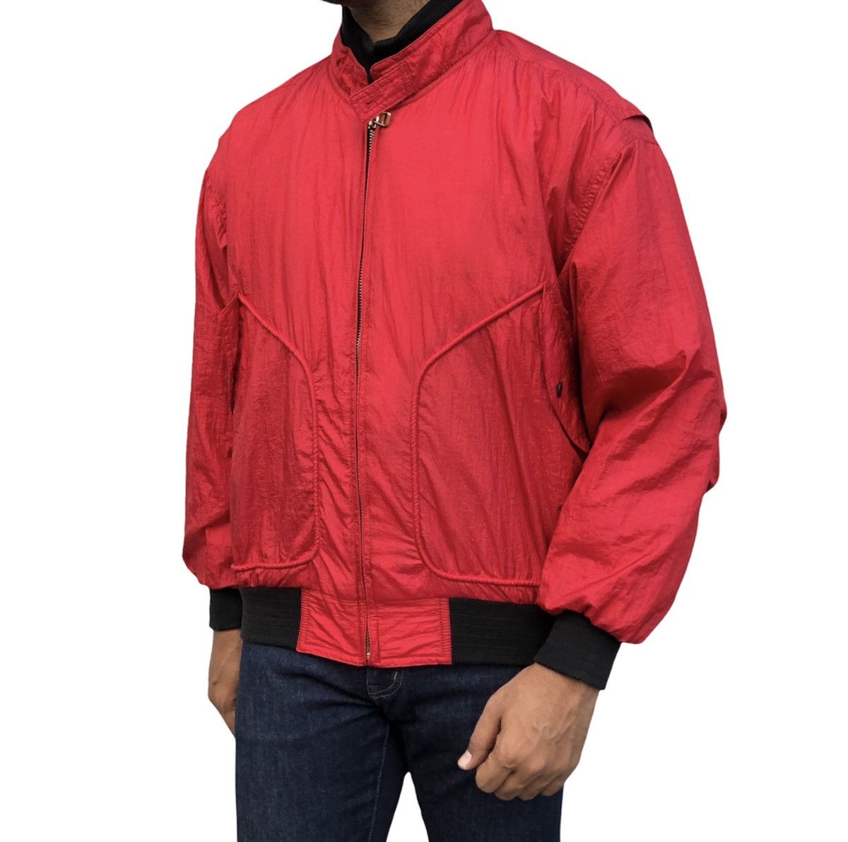 Vintage Vintage 90s Journey Fresh Mountain Air Bomber jacket Size US M / EU 48-50 / 2 - 2 Thumbnail