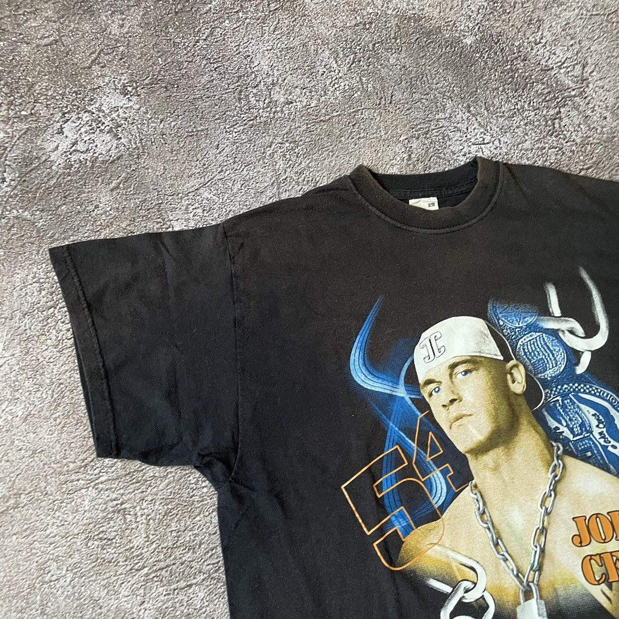 Vintage Vintage 90s John Cena WWF Faded Graphic Tee Swag Baggy L Size US L / EU 52-54 / 3 - 7 Thumbnail