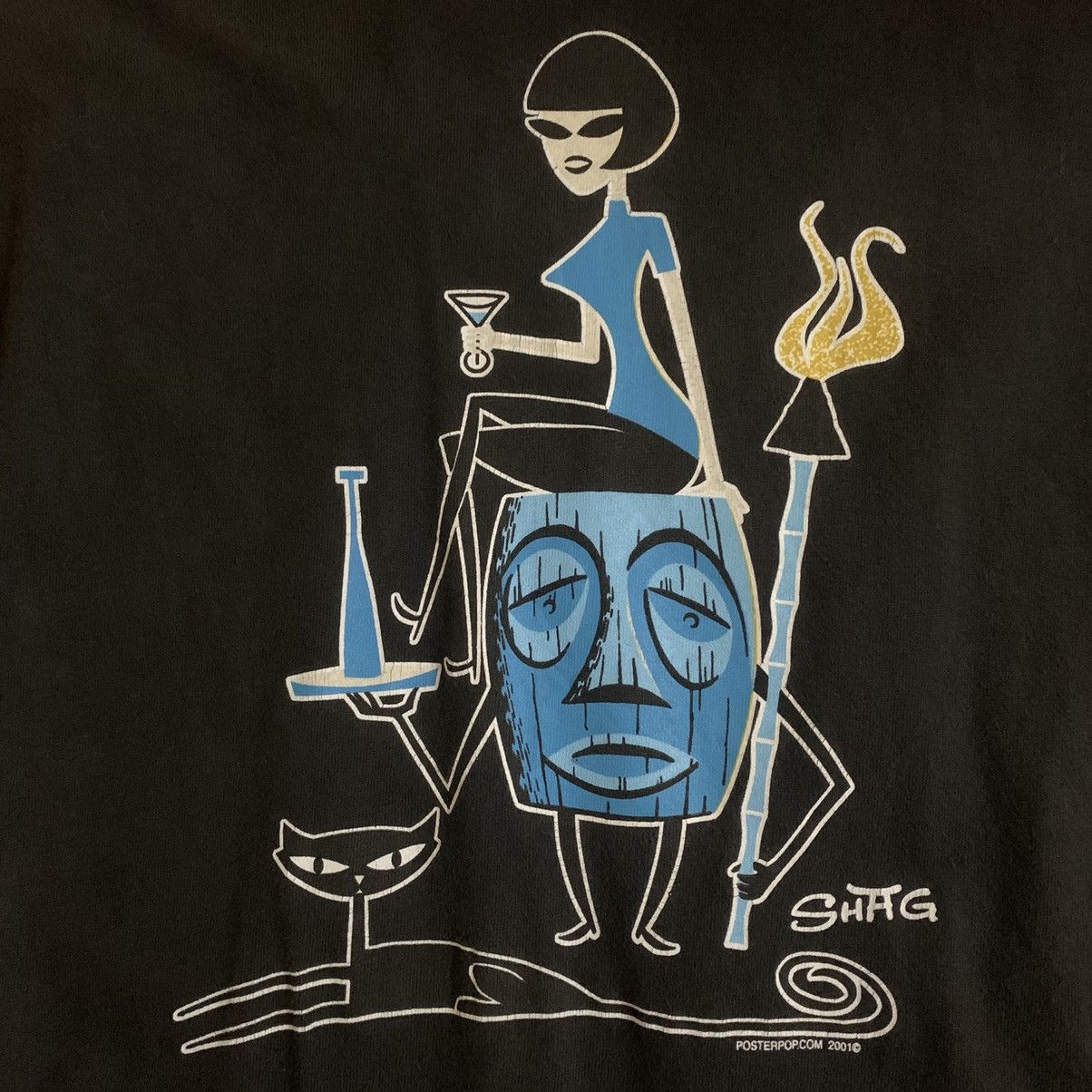 Vintage Posterpop vintage black tshirt tee Size US S / EU 44-46 / 1 - 9 Thumbnail