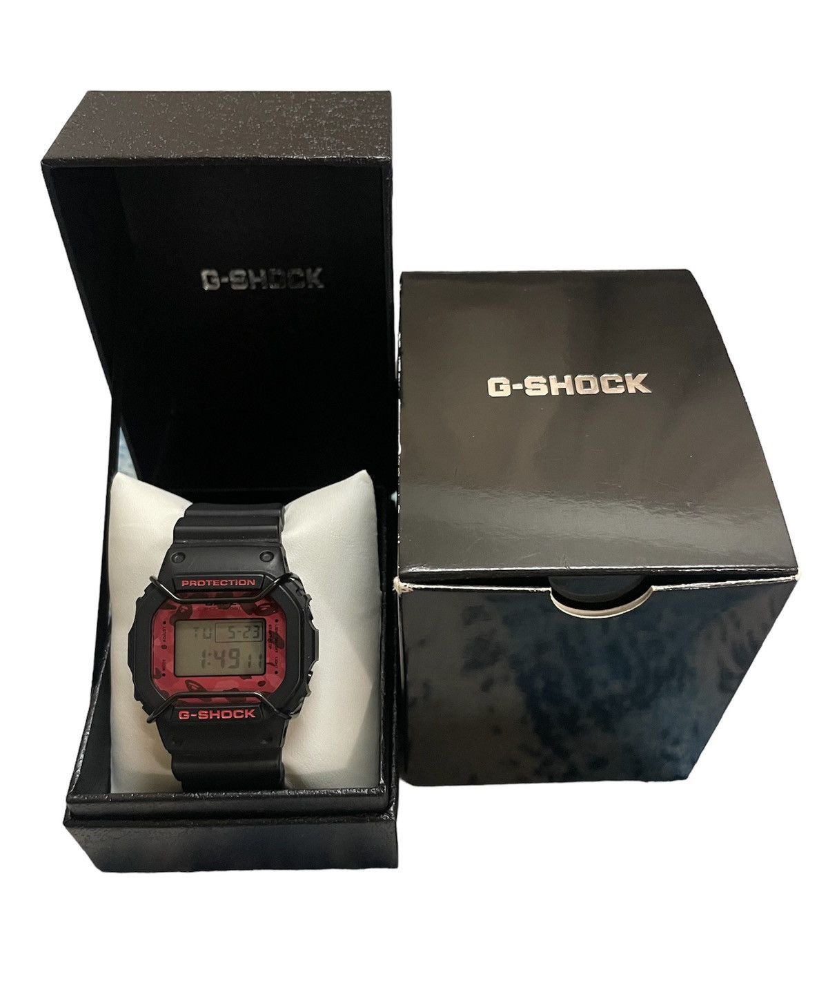 image of Bape X G-Shock in Black, Men's