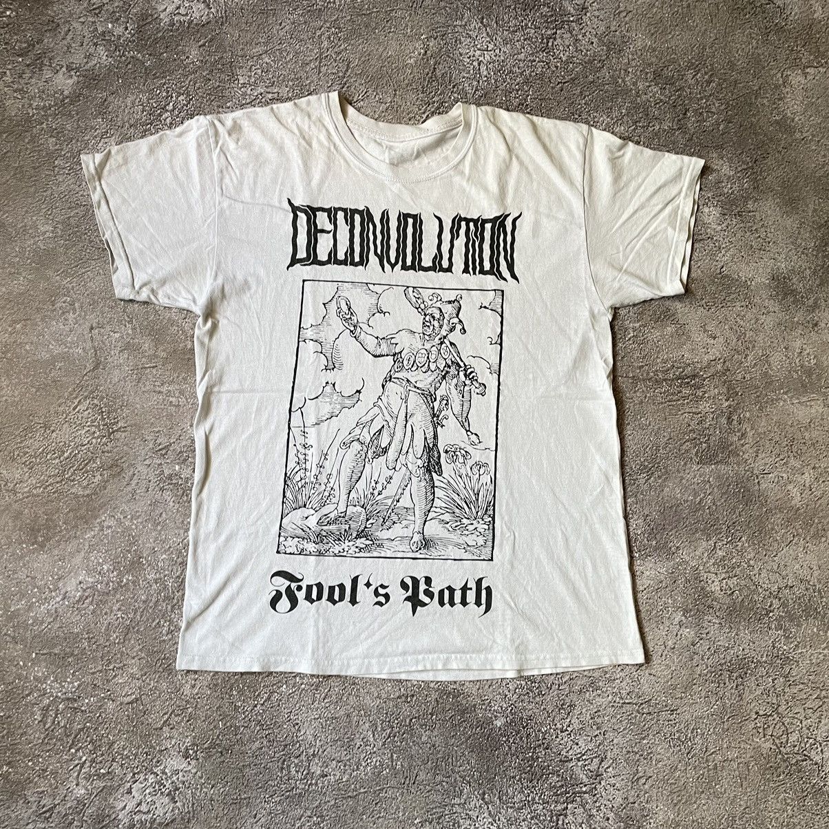 Vintage Vintage Y2K Graphic Tee Punk Aesthetic Sun Faded Cream XL Size US XL / EU 56 / 4 - 2 Thumbnail