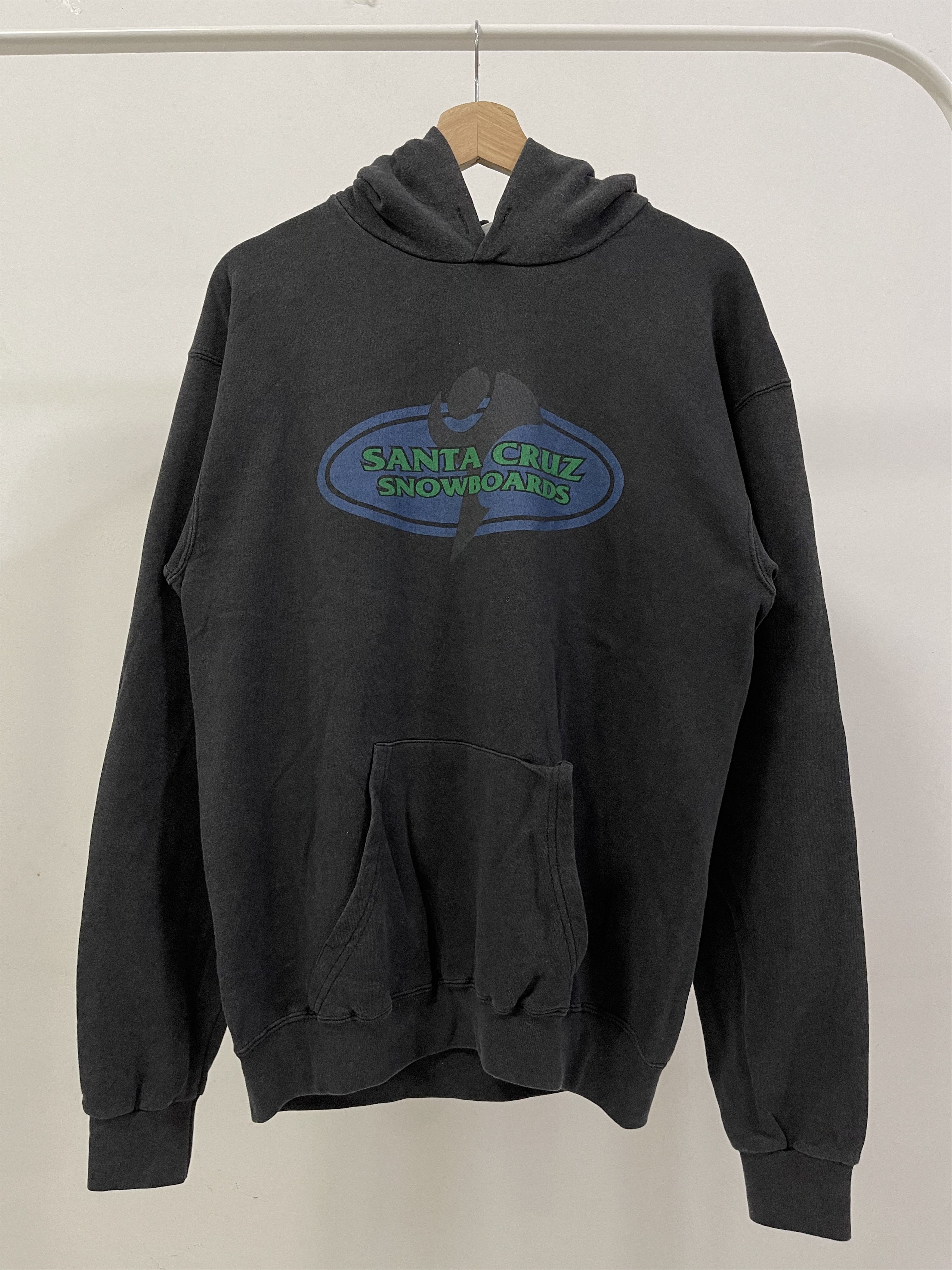Santa Cruz Skateboards × Vintage Vintage 90s Santa Cruz Snowboards Hoodie Sweatshirt Size US S / EU 44-46 / 1 - 1 Thumbnail