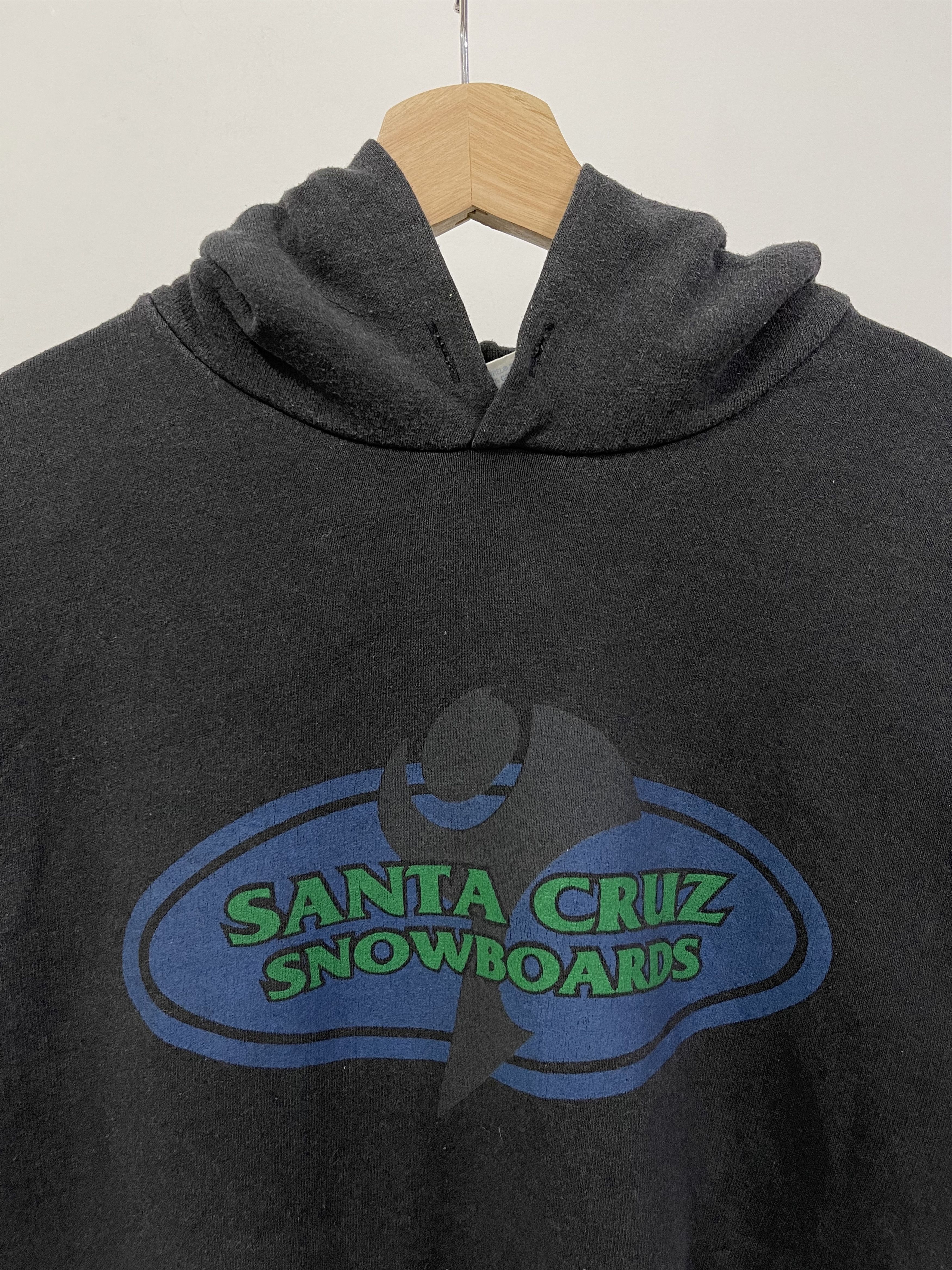 Santa Cruz Skateboards × Vintage Vintage 90s Santa Cruz Snowboards Hoodie Sweatshirt Size US S / EU 44-46 / 1 - 2 Thumbnail