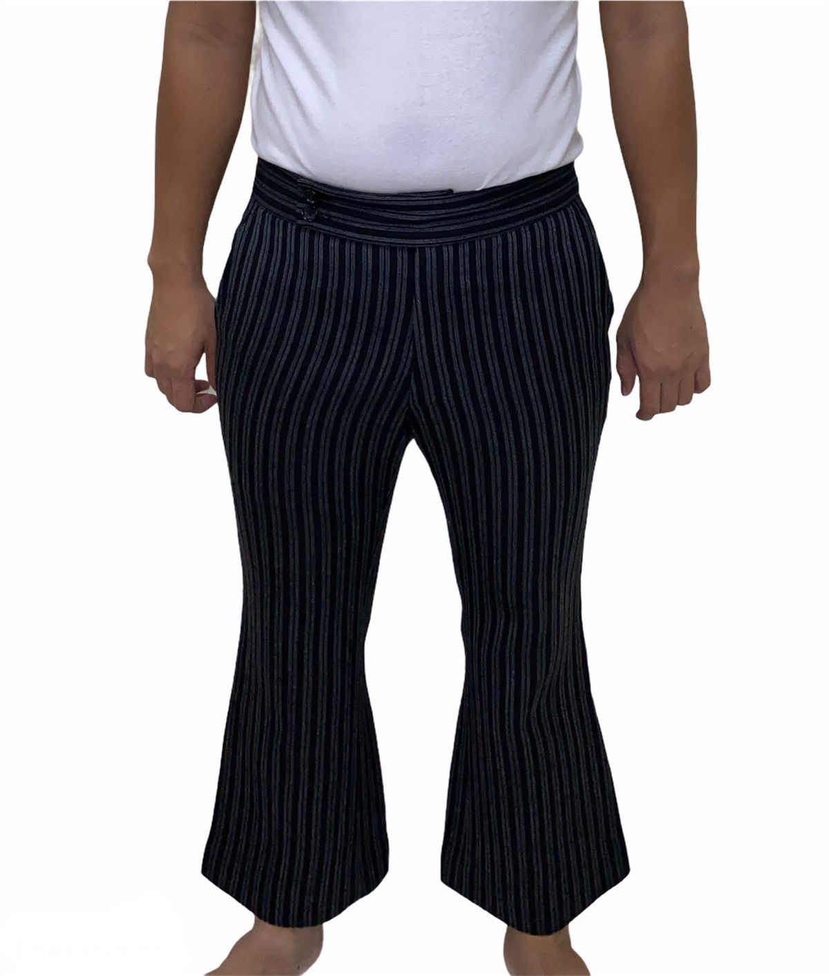 Comme des Garcons Vintage Comme des Garçons Striped Pant/Trousers AD2000 Size 32" / US 10 / IT 46 - 9 Thumbnail