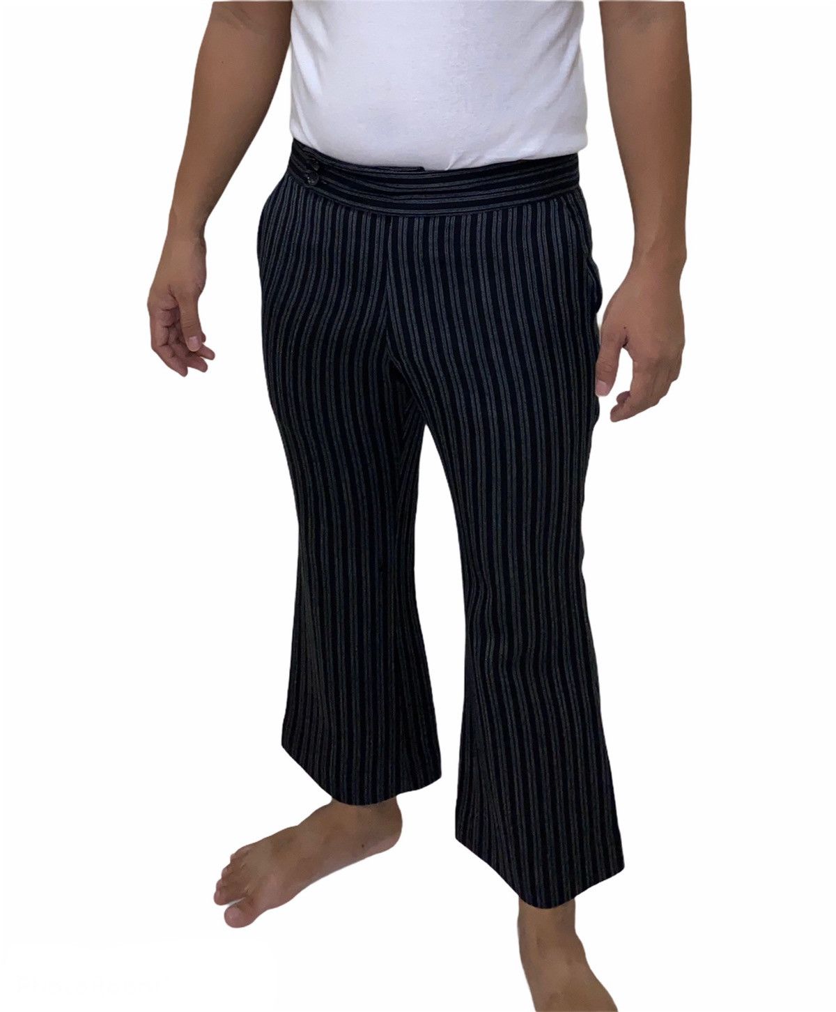 Comme des Garcons Vintage Comme des Garçons Striped Pant/Trousers AD2000 Size 32" / US 10 / IT 46 - 8 Thumbnail