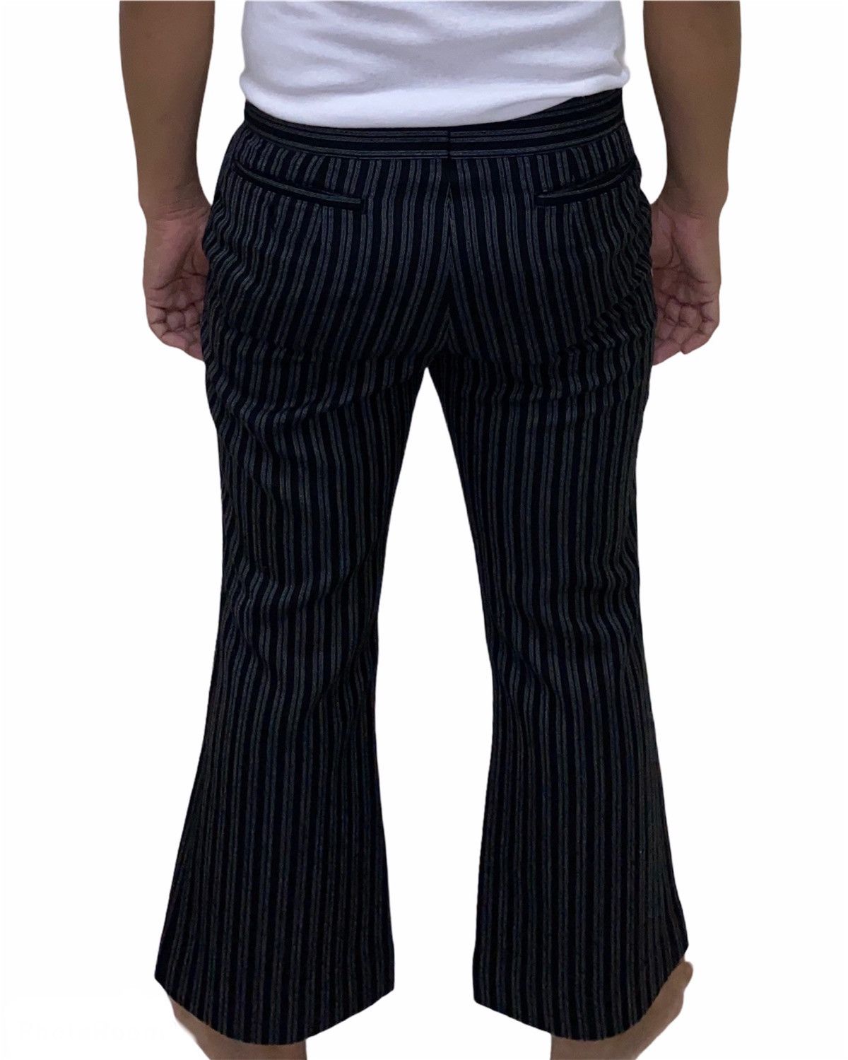 Comme des Garcons Vintage Comme des Garçons Striped Pant/Trousers AD2000 Size 32" / US 10 / IT 46 - 10 Thumbnail