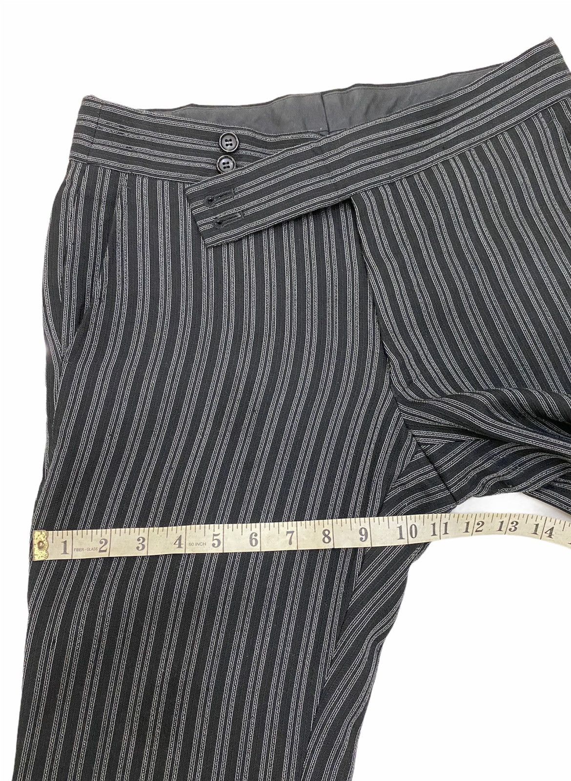 Comme des Garcons Vintage Comme des Garçons Striped Pant/Trousers AD2000 Size 32" / US 10 / IT 46 - 14 Thumbnail