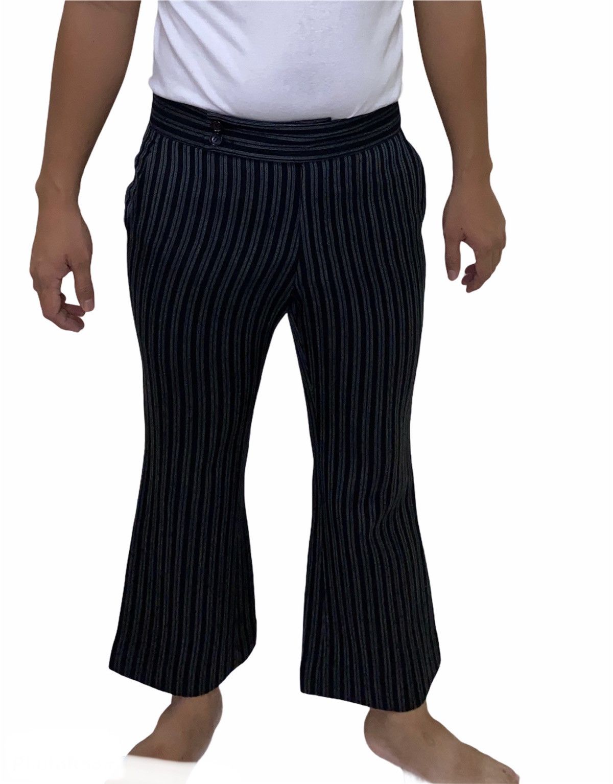 Comme des Garcons Vintage Comme des Garçons Striped Pant/Trousers AD2000 Size 32" / US 10 / IT 46 - 11 Thumbnail