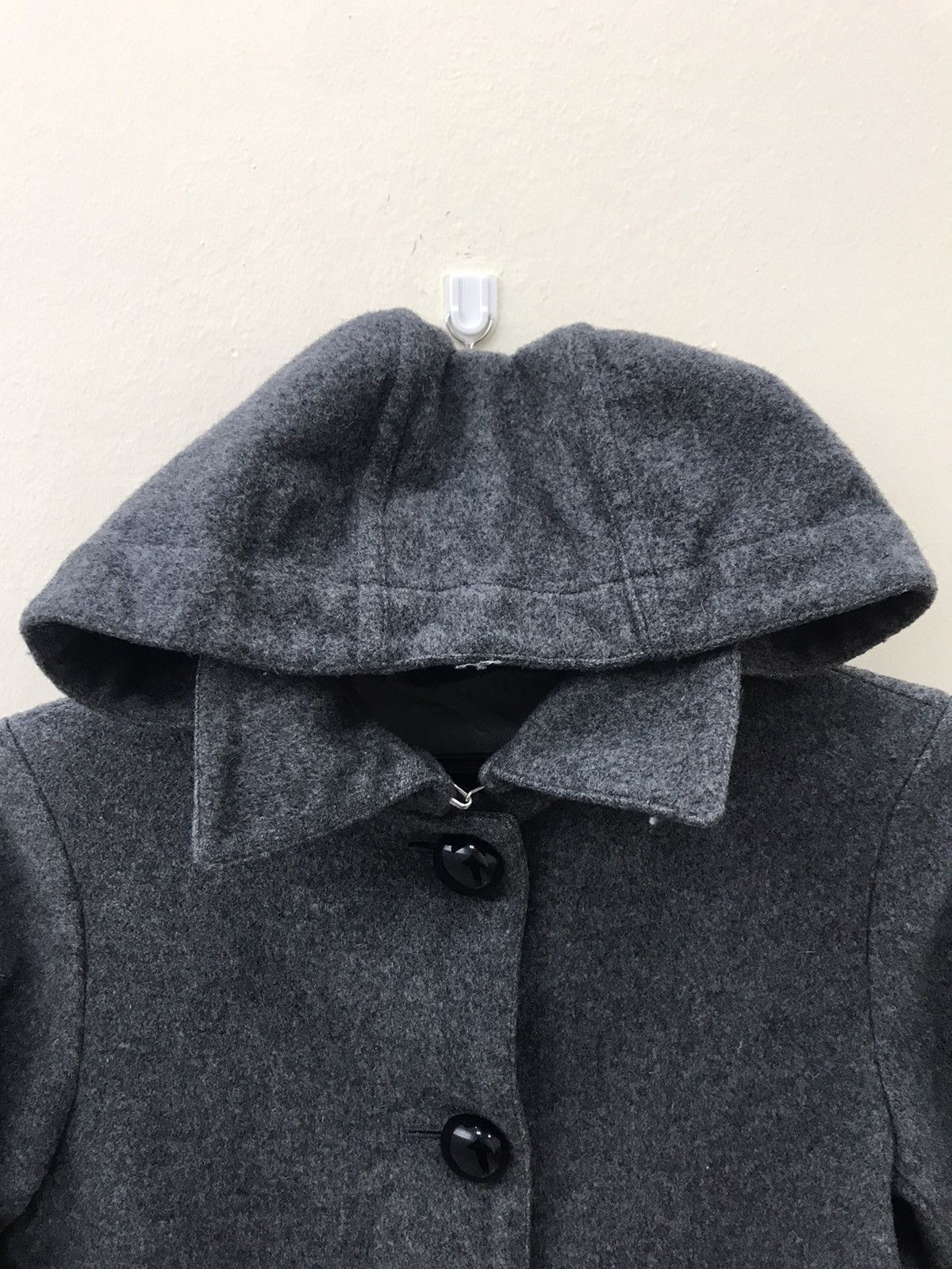 Mackintosh Mackintosh Wool Hooded Coat – Timeless British Elegance Size S / US 4 / IT 40 - 4 Thumbnail