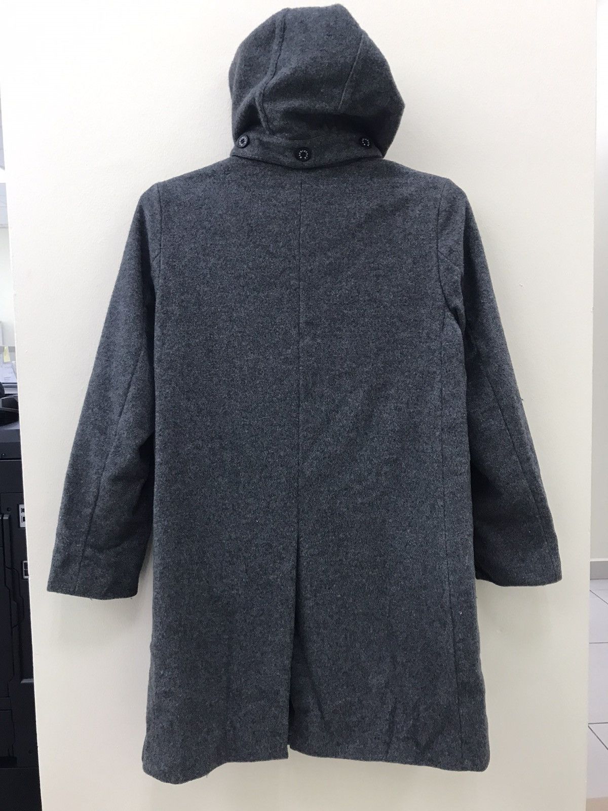 Mackintosh Mackintosh Wool Hooded Coat – Timeless British Elegance Size S / US 4 / IT 40 - 3 Thumbnail