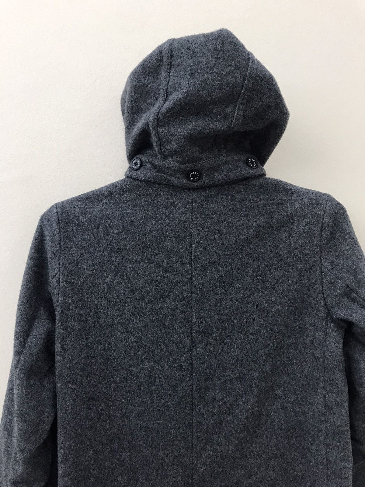 Mackintosh Mackintosh Wool Hooded Coat – Timeless British Elegance Size S / US 4 / IT 40 - 14 Thumbnail