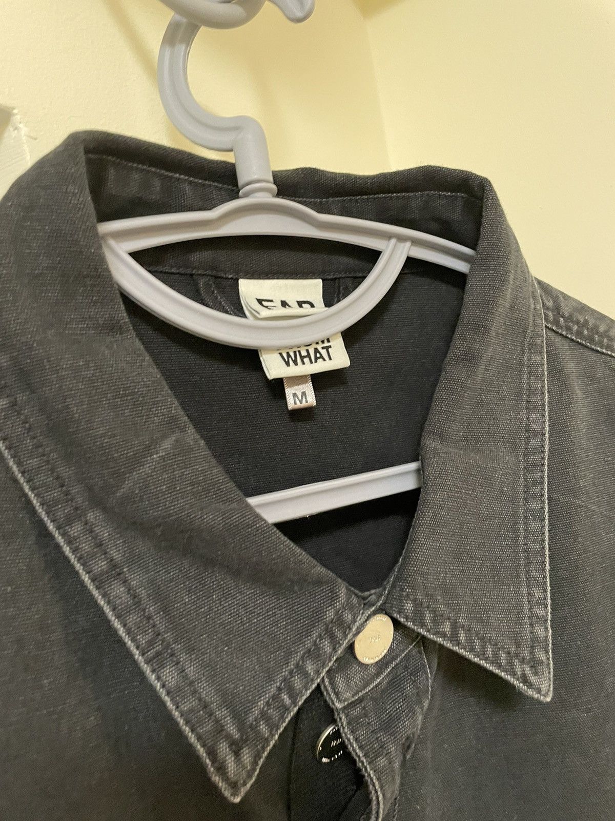 Other Far from what far archive curve zip oversized shirt washed Size US M / EU 48-50 / 2 - 3 Thumbnail