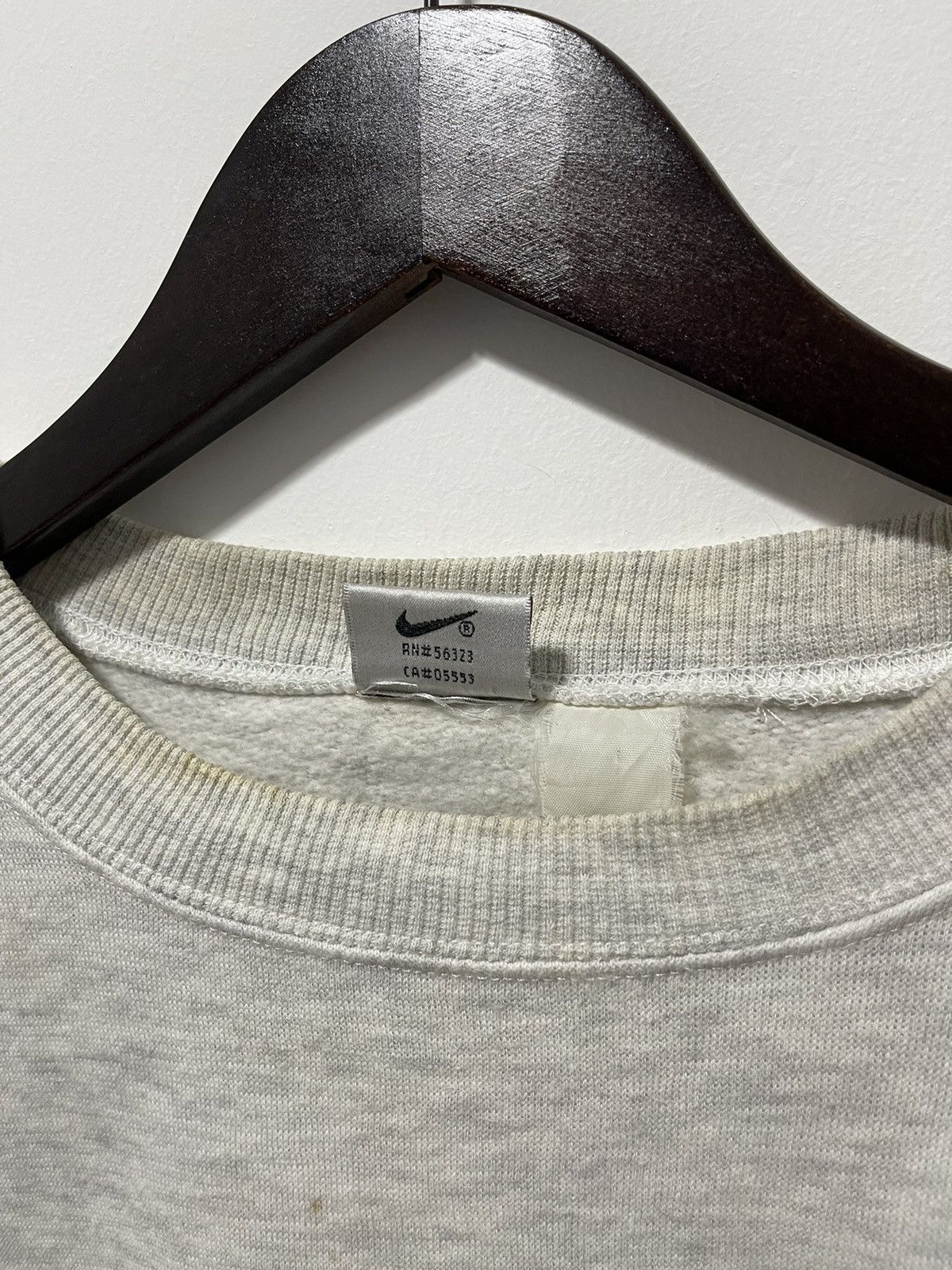 Nike × Vintage VINTAGE NIKE MINI LOGO SWOOSH EMBROIDERY 90s DISTRESSED Size US M / EU 48-50 / 2 - 10 Thumbnail