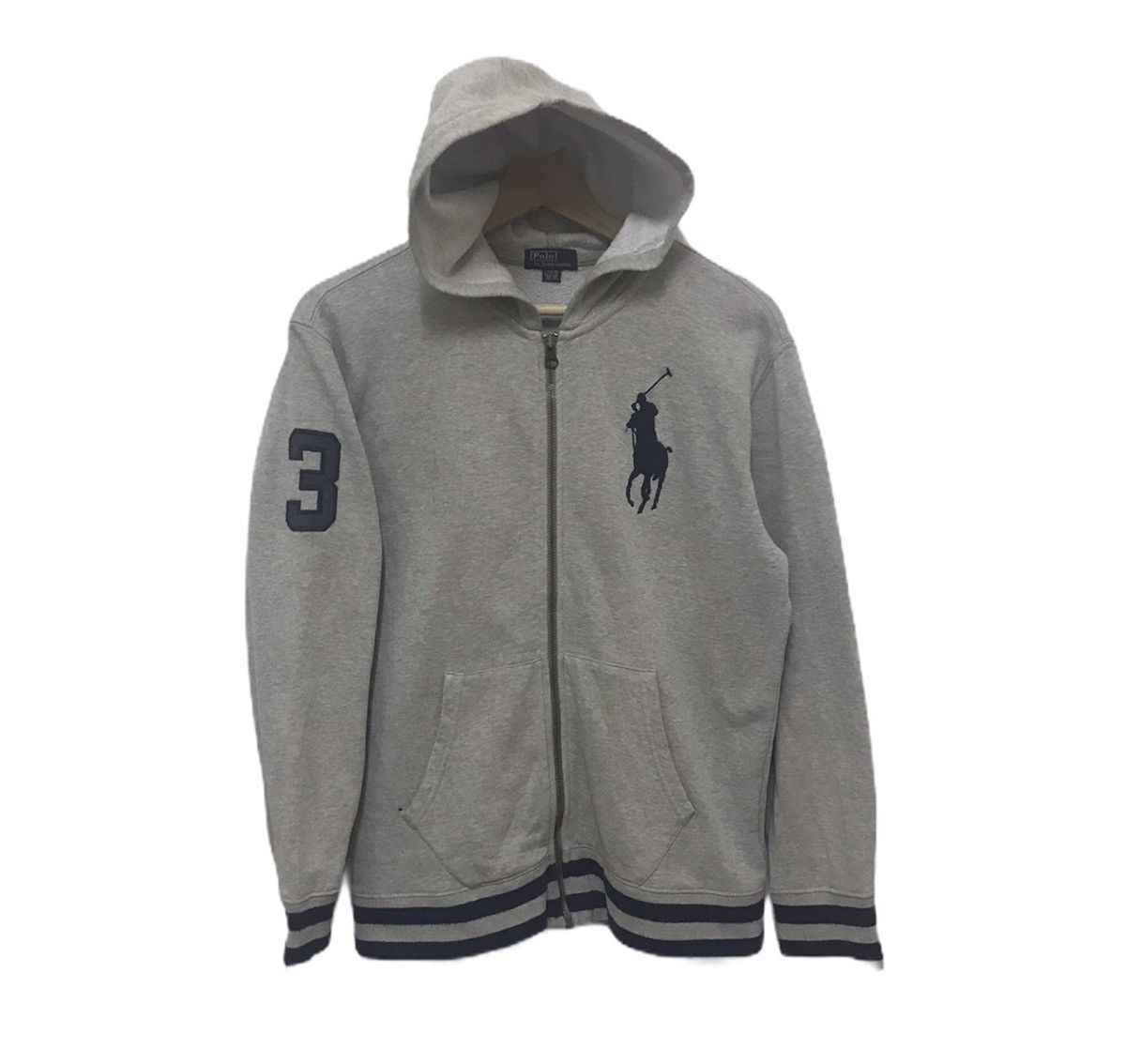 Polo Ralph Lauren Vintage Polo Ralph Lauren Hoodie Big Logo Size US S / EU 44-46 / 1 - 2 Thumbnail
