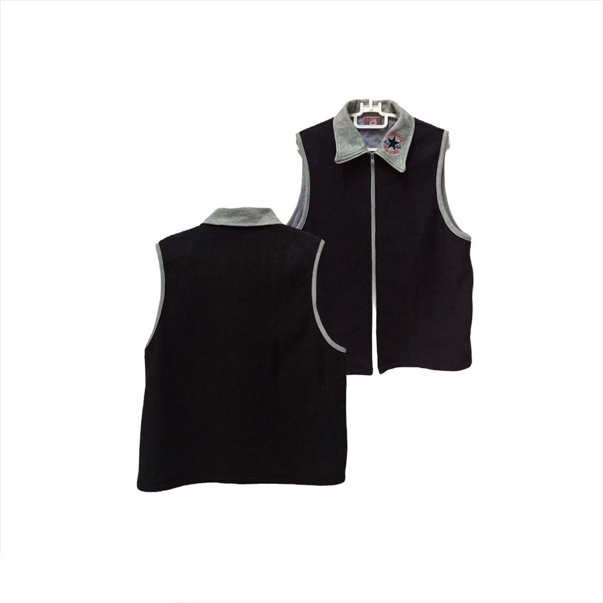 Converse × Vintage VINTAGE CONVERSE TRACEY VEST BIG LOGO Size US M / EU 48-50 / 2 - 1 Thumbnail