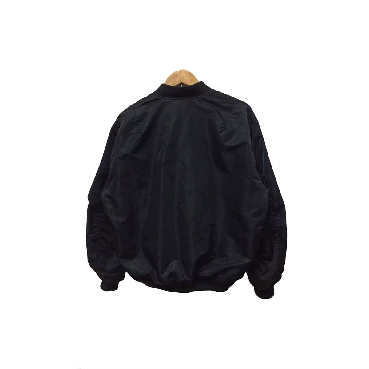 Japanese Brand MILITARY STYLE DISTRESSED BLACK BOMBER JACKET Size US M / EU 48-50 / 2 - 3 Thumbnail