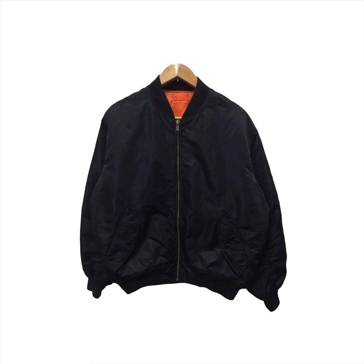 Japanese Brand MILITARY STYLE DISTRESSED BLACK BOMBER JACKET Size US M / EU 48-50 / 2 - 2 Thumbnail