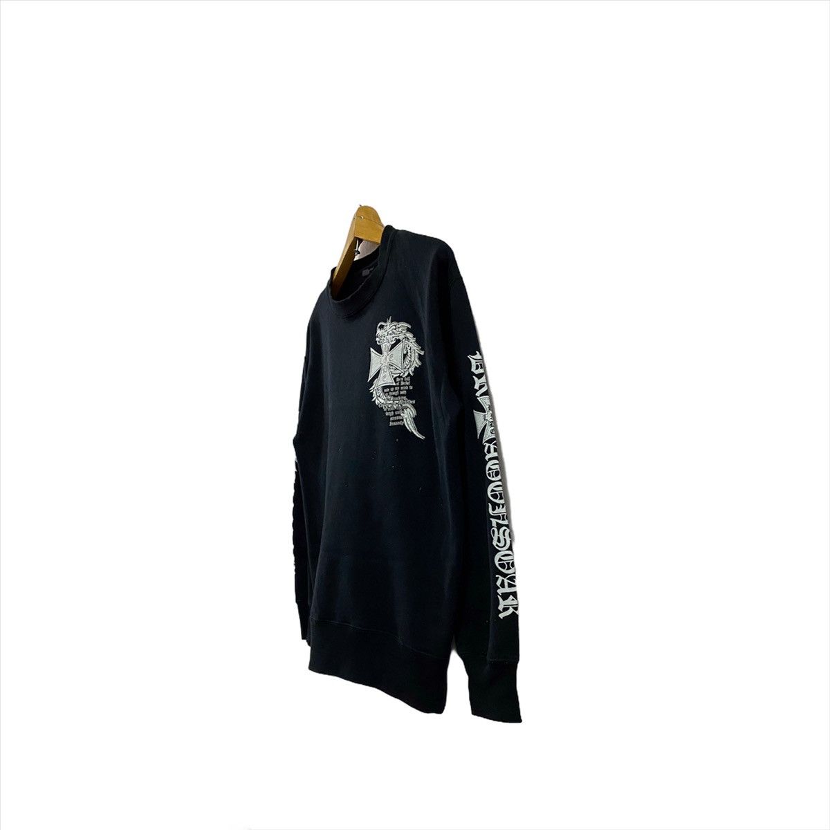 Japanese Brand × Seditionaries AESPAIR GIHES COURAGE DOUBLE DRAGON CROSS CREWNECK SWEATSHRT Size US M / EU 48-50 / 2 - 5 Thumbnail