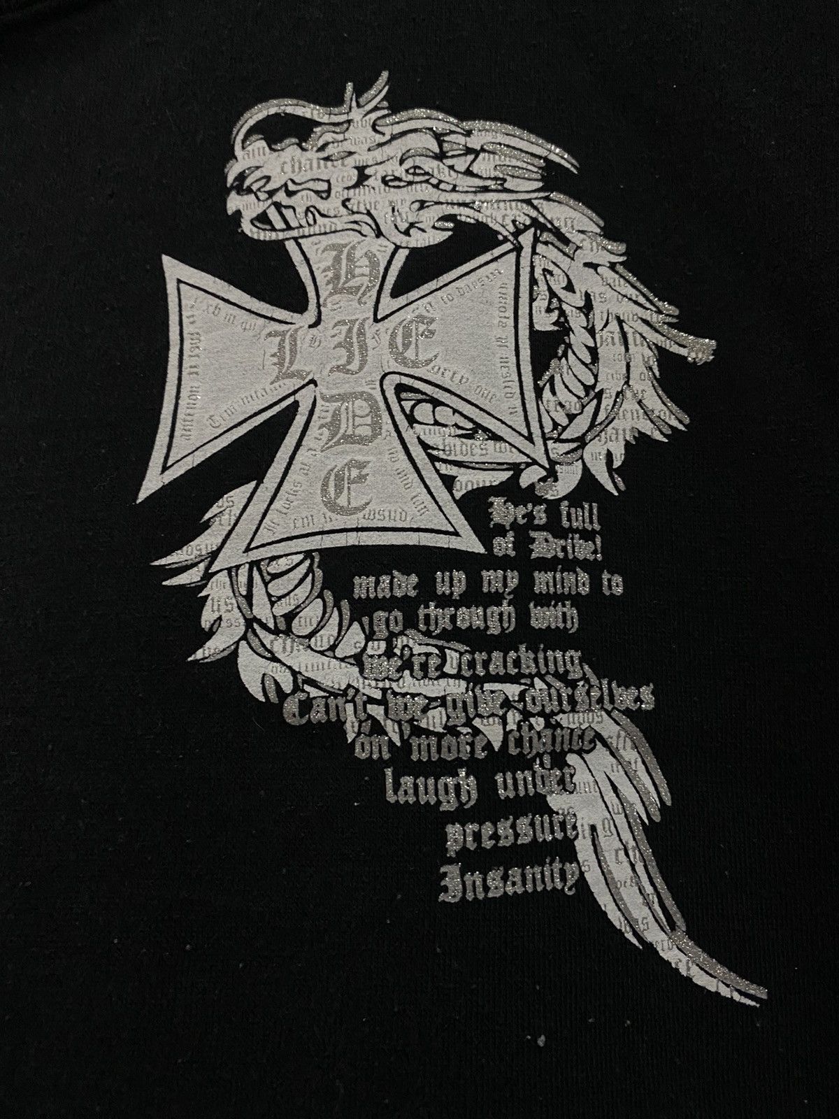 Japanese Brand × Seditionaries AESPAIR GIHES COURAGE DOUBLE DRAGON CROSS CREWNECK SWEATSHRT Size US M / EU 48-50 / 2 - 7 Thumbnail