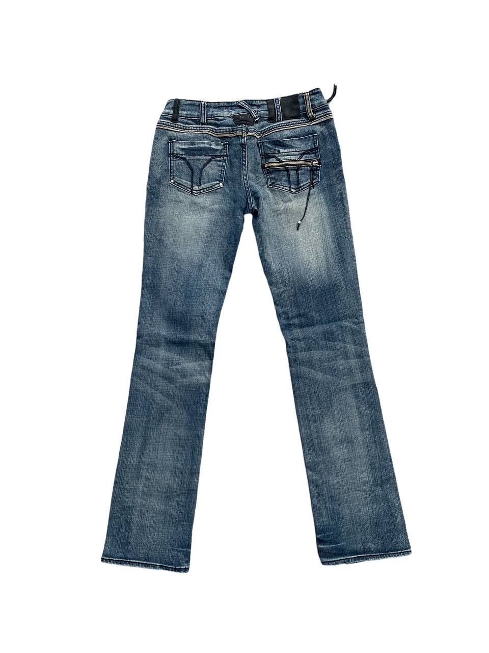 Miss Sixty Vintage MissSixty Stretchy Retropunk Denim Size 29" - 2 Thumbnail
