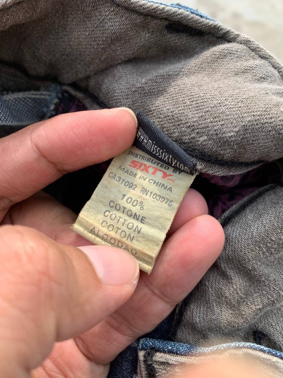 Miss Sixty Vintage MissSixty Stretchy Retropunk Denim Size 29" - 15 Thumbnail